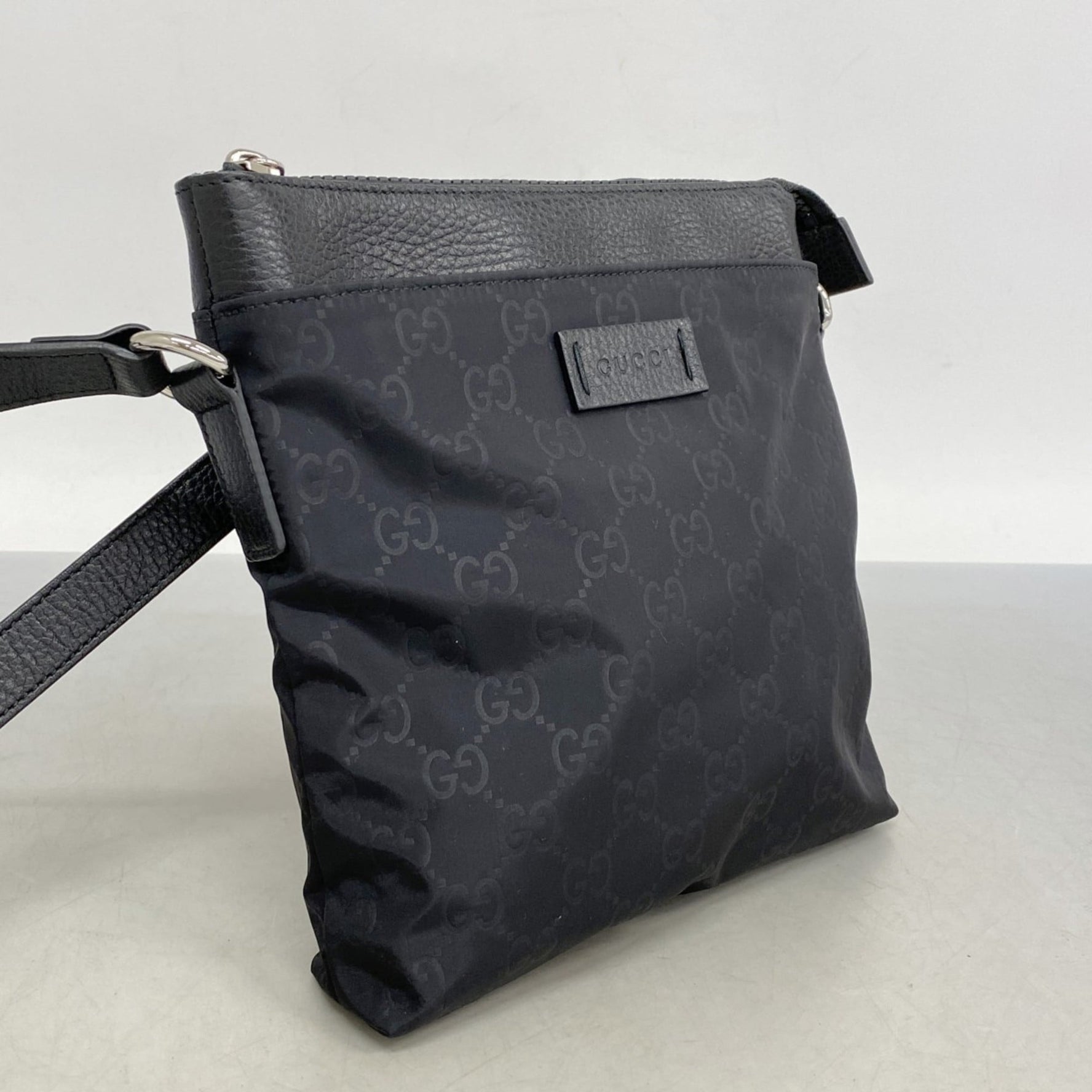Gucci GG Nylon Shoulder Bag Men's