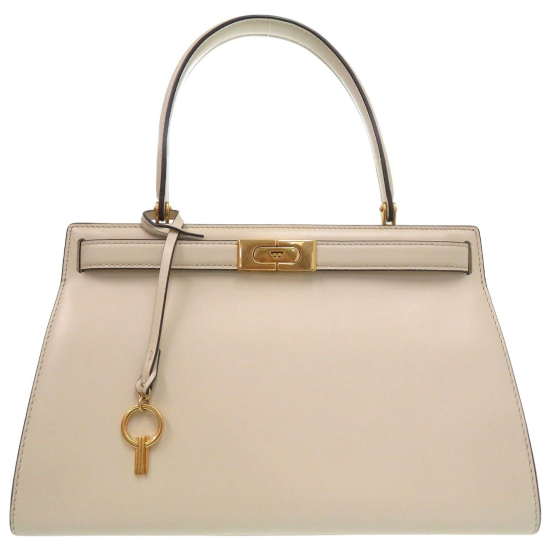Like new Tory Burch Lee Radziwill double handbag in leather, size 0829.