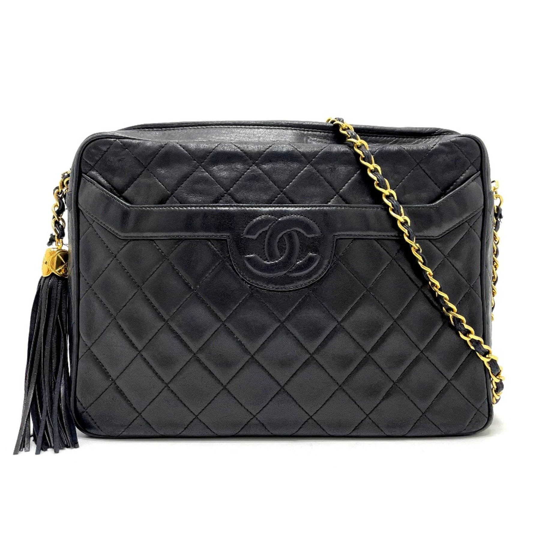 Chanel CC Mark Bag Chain Vintage Shoulder Bag GoldHardware