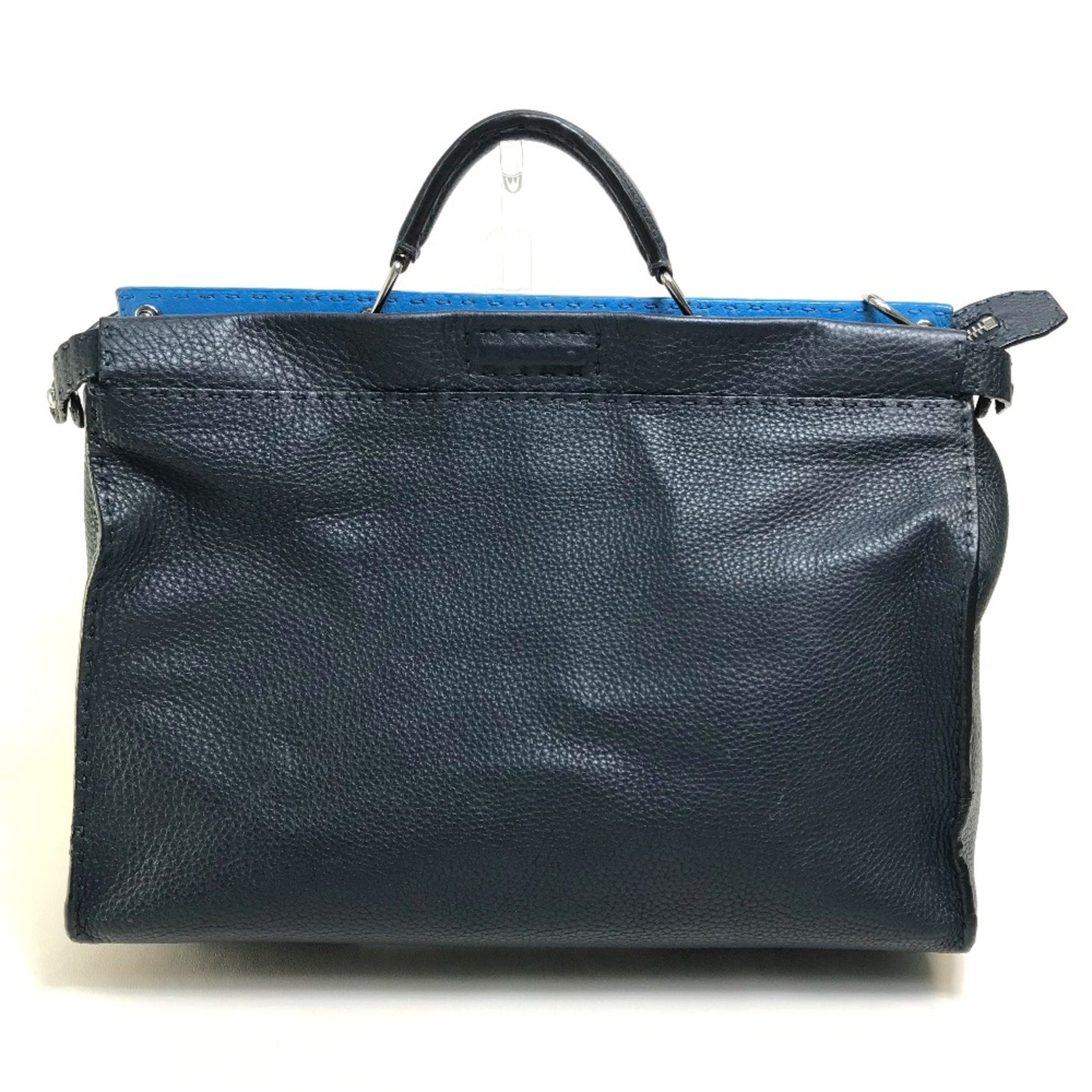 Fendi Selleria Shoulder Bag Business bag x Blue