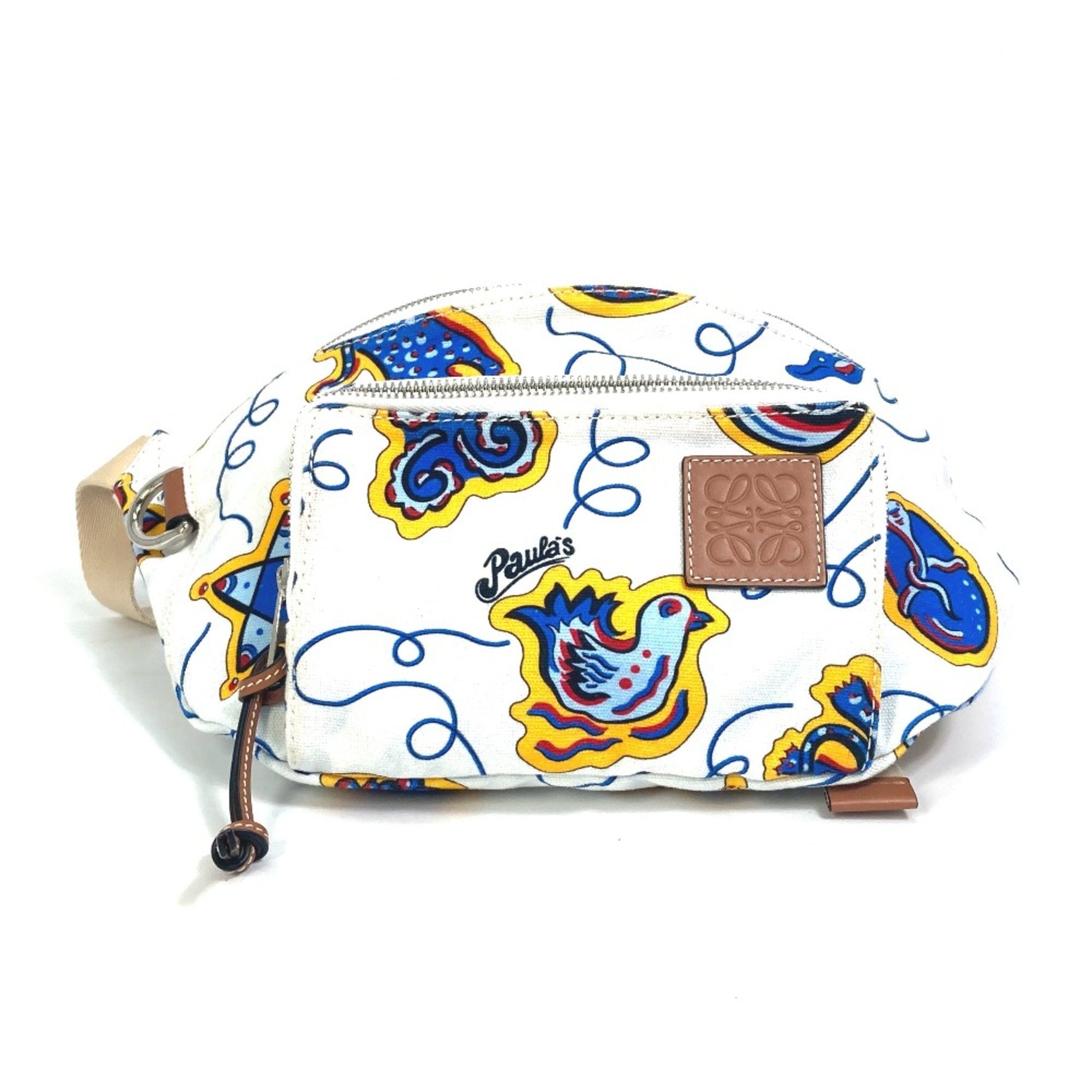 Loewe anagram Bag PAULA'S IBIZA body bag x Blue Based