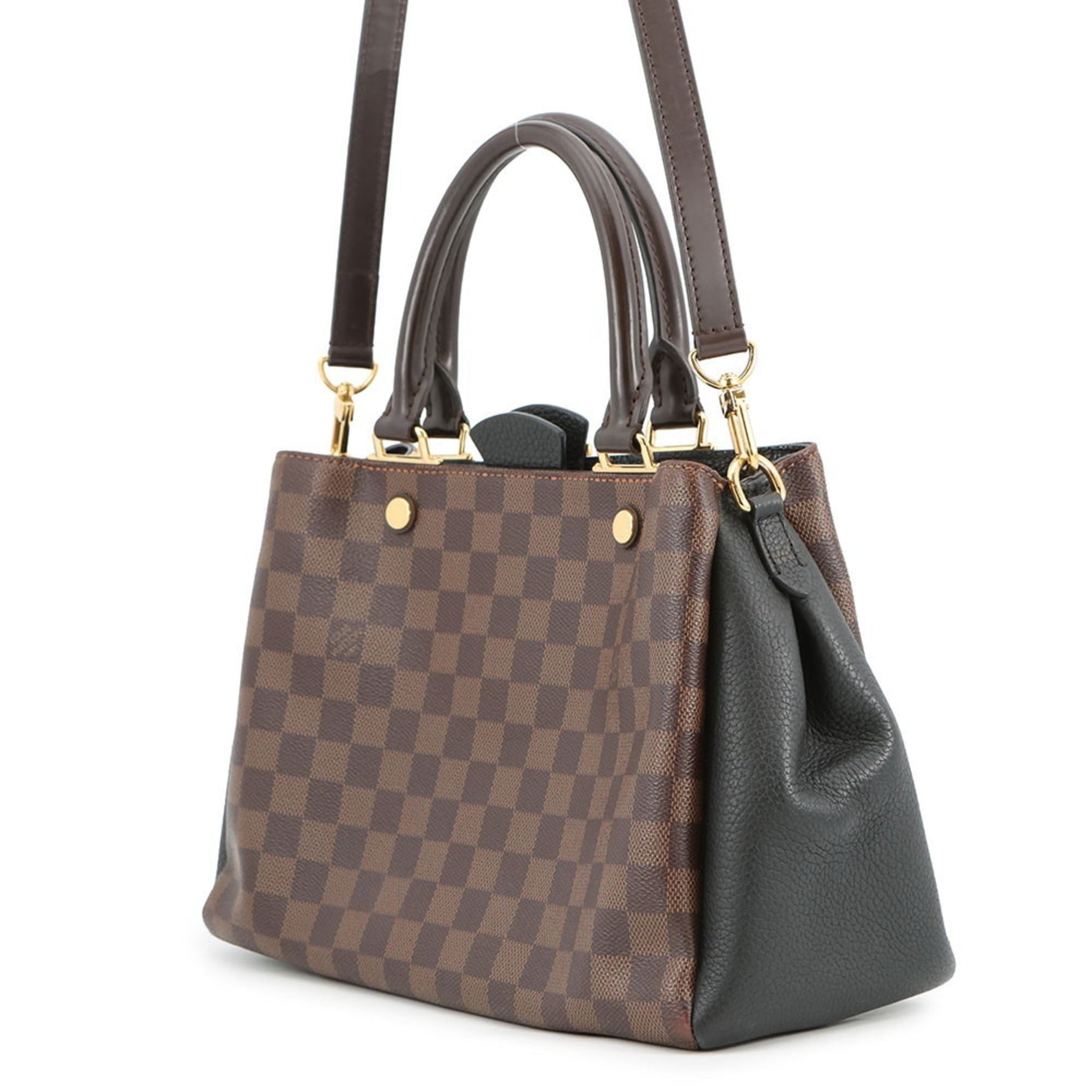 Louis Vuitton Damier Brittany Handbag LOUIS VUITTON Black