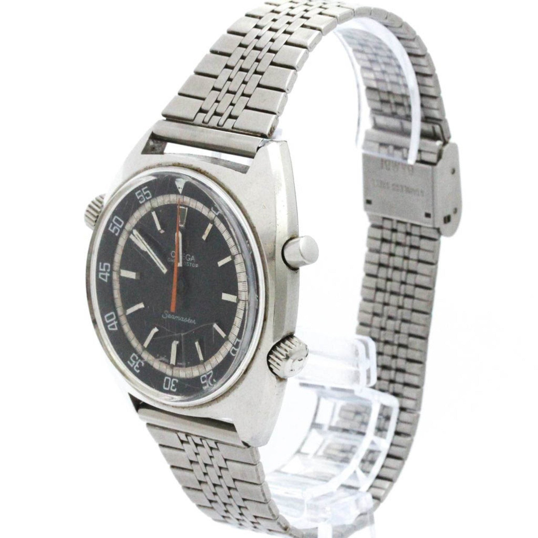 Vintage OMEGA Seamaster Chronostop Cal 865 Steel Watch 145.008