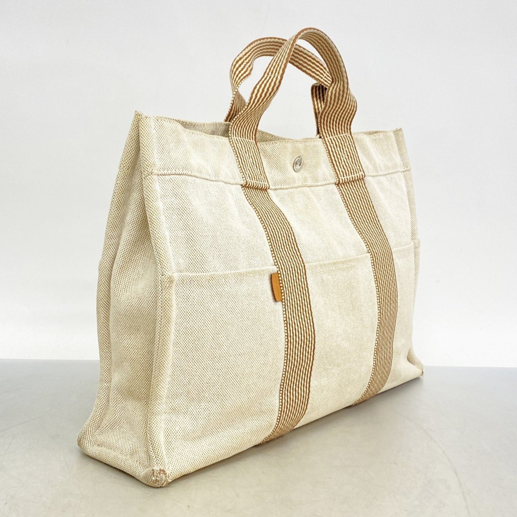 Hermes Hermès New Foule MM Tote Bag, Canvas