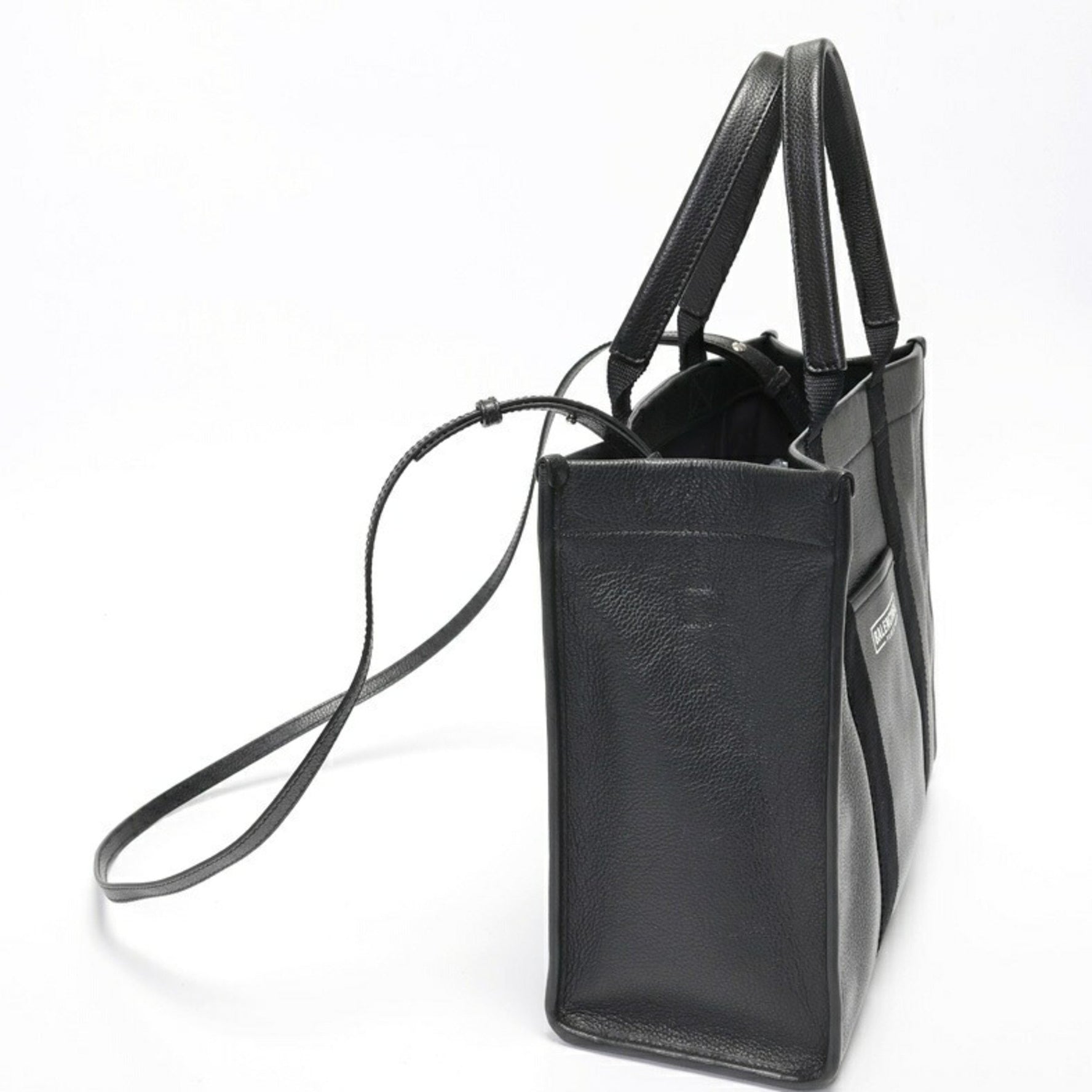 BALENCIAGA Hardware Tote Bag Leather