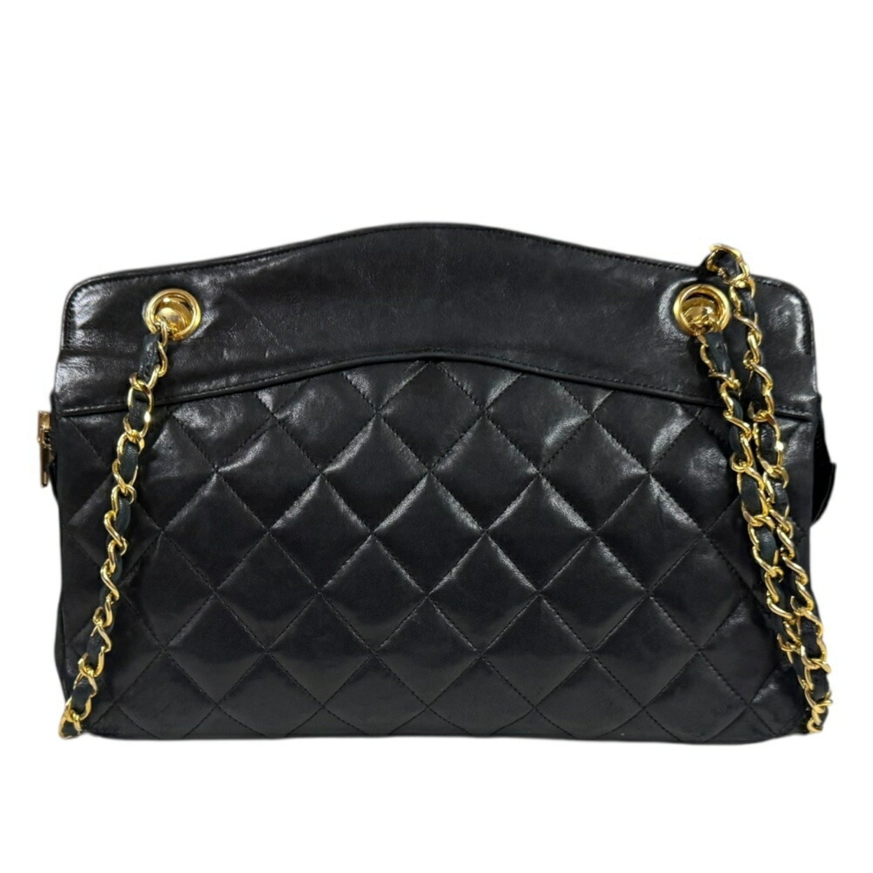 CHANEL Matelasse Shoulder Bag, Lambskin
