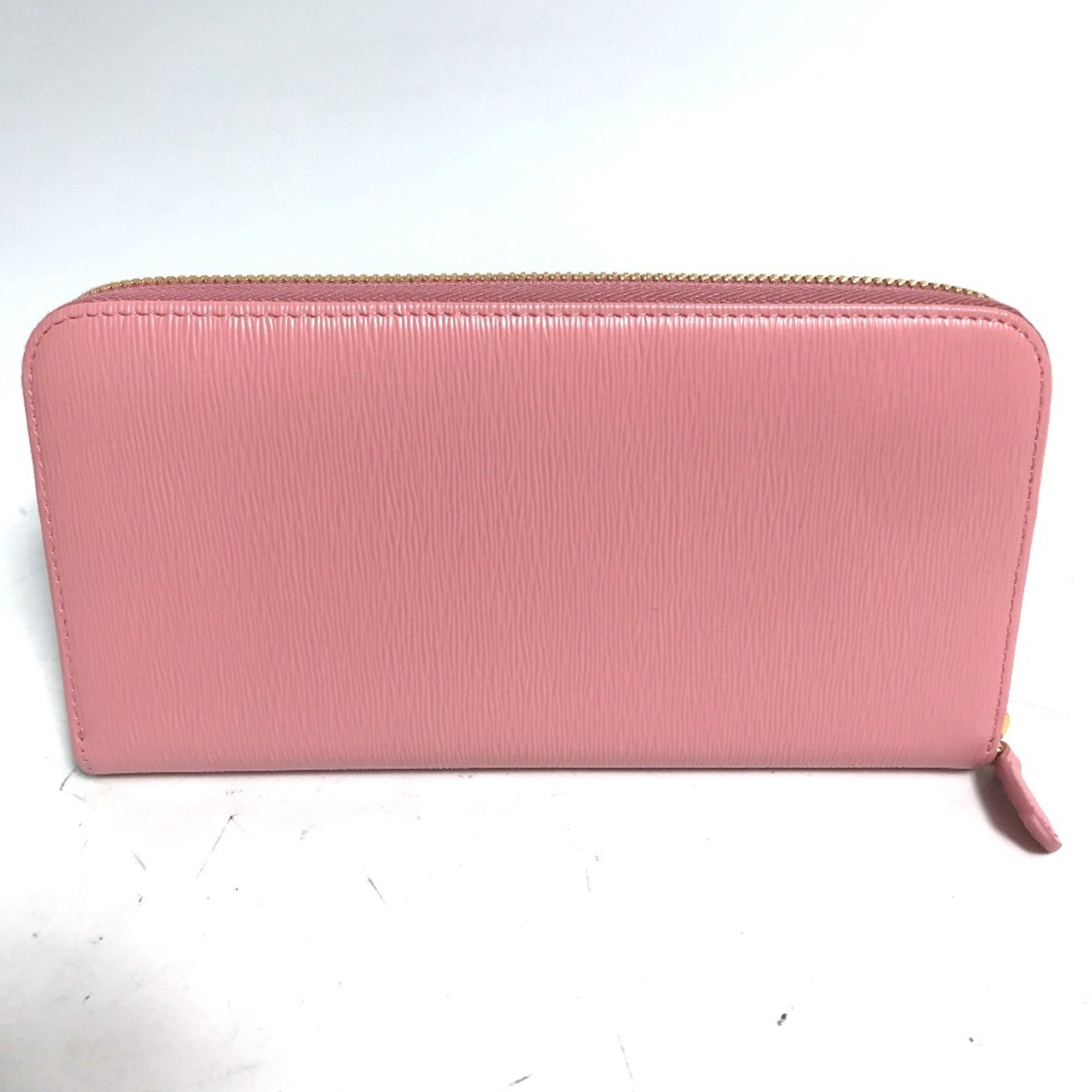 PRADA logo Zip Around Long Wallet