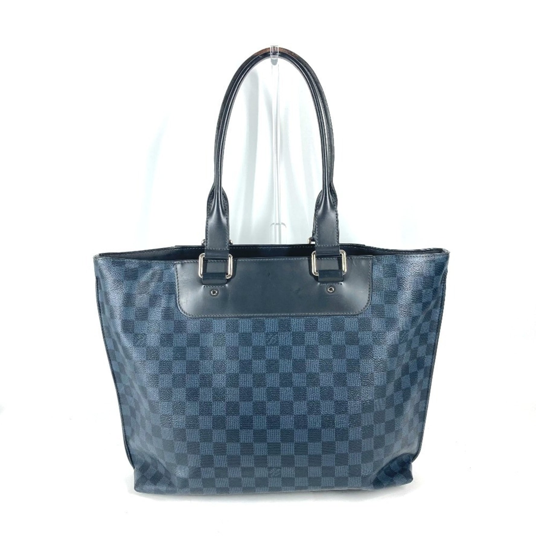 Louis Vuitton Damier Cobalt Cabas Voyageur Bag Shoulder Business Tote Canvas Men's