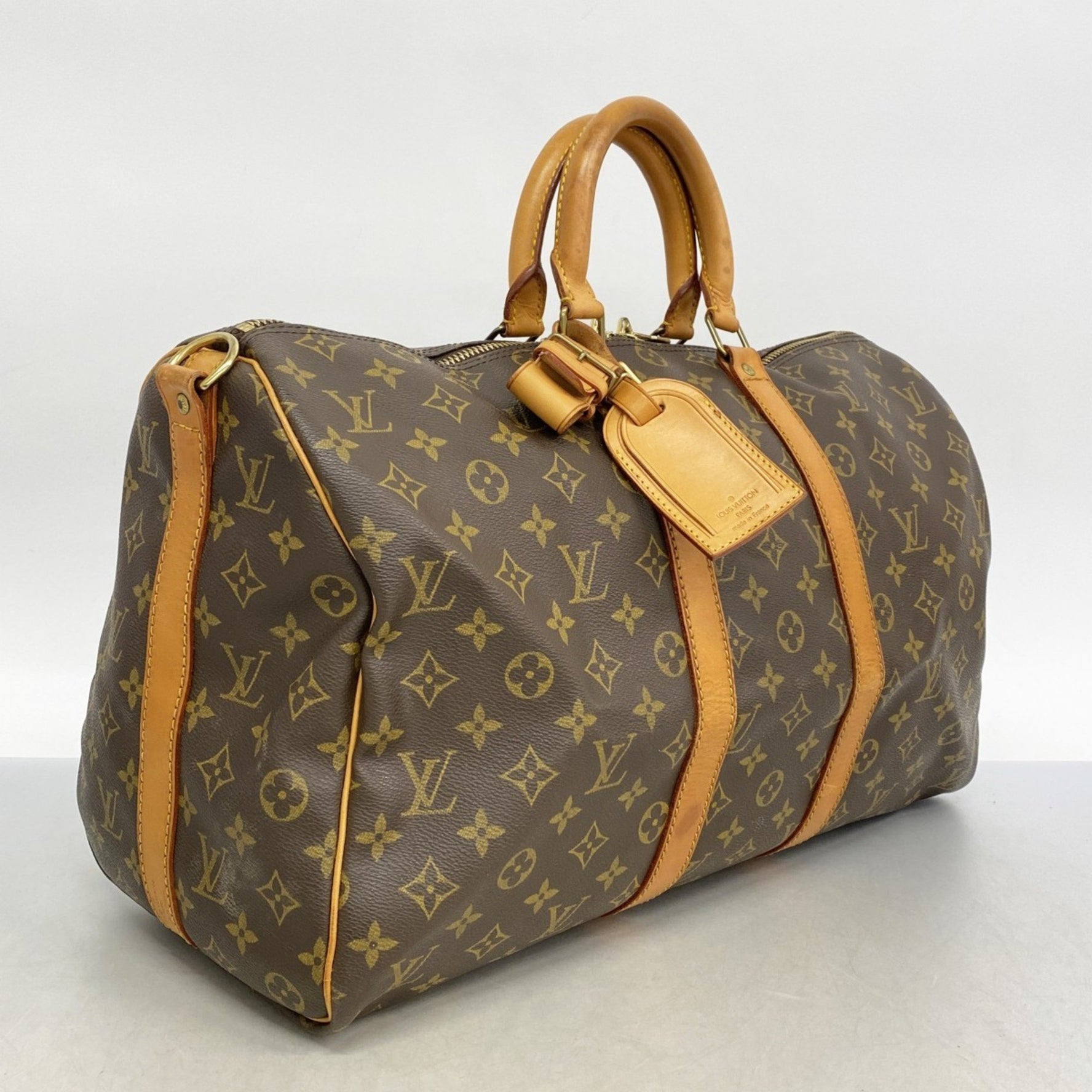 Louis Vuitton Monogram Keepall Bandouliere 45 Boston Bag Men's and