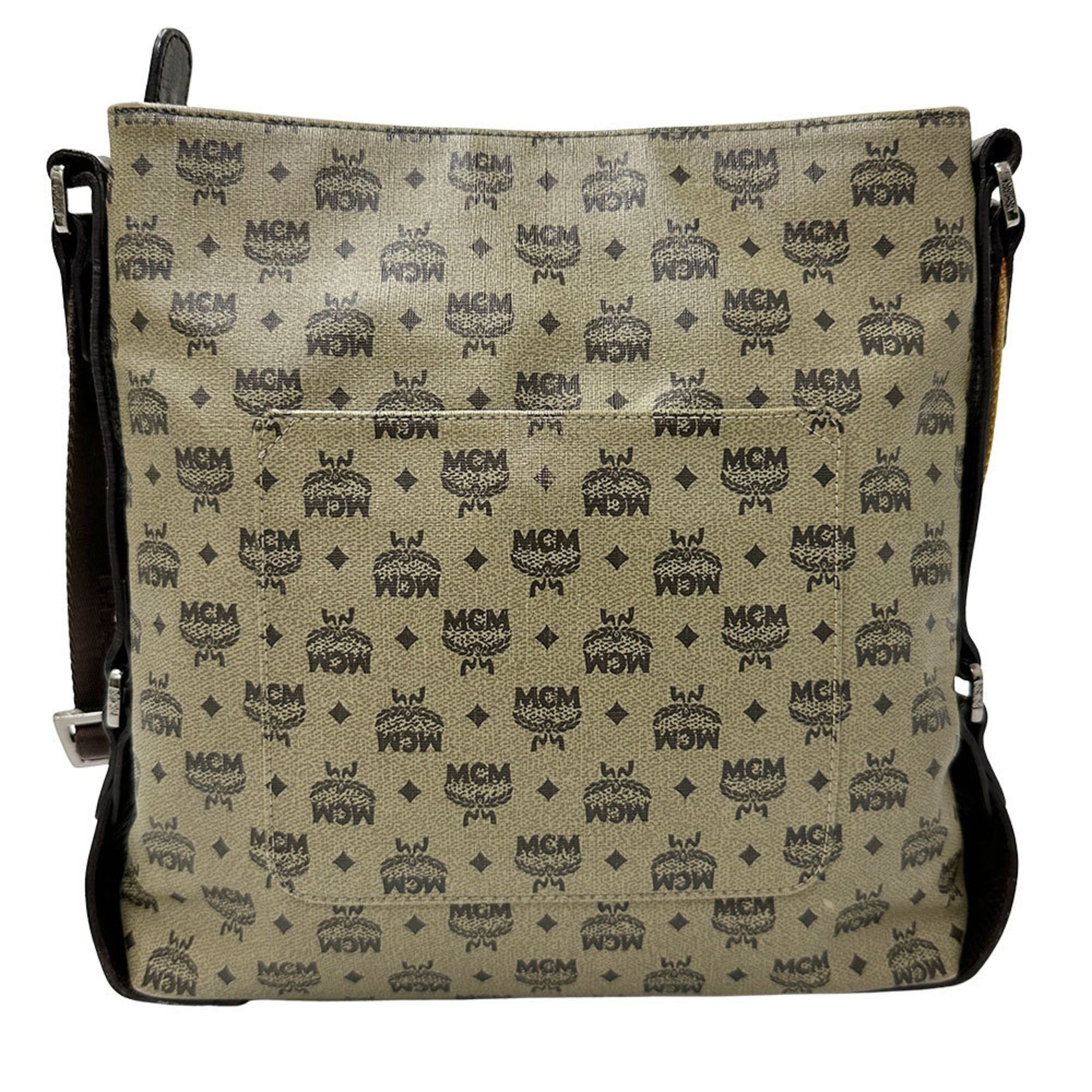 MCM Visetos Shoulder Bag in PVC.