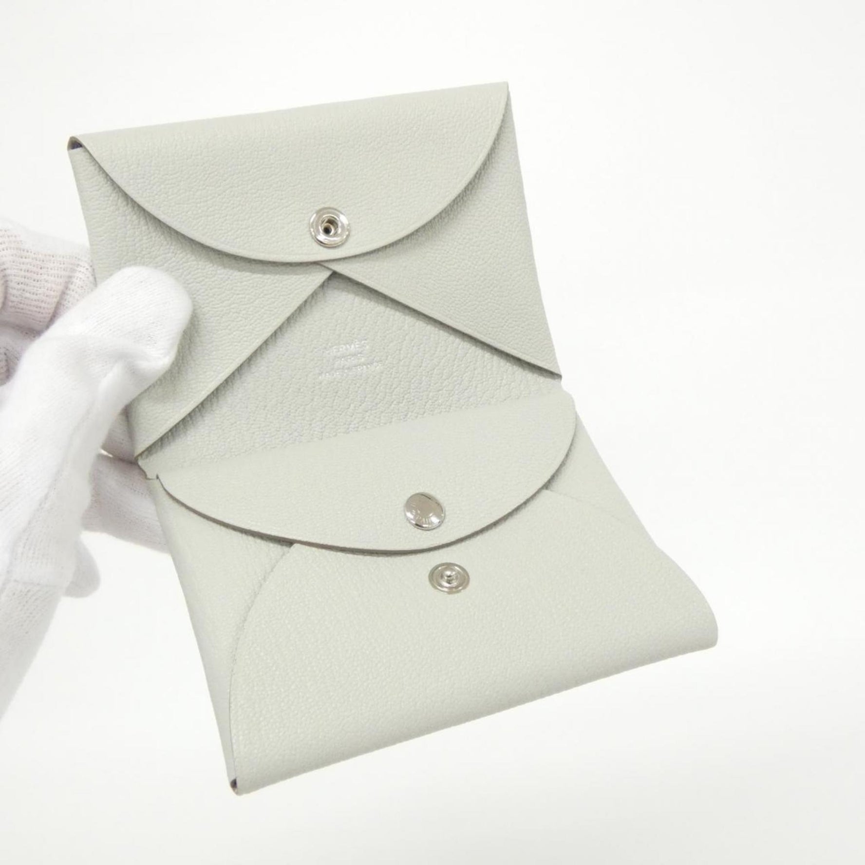 Hermes Hermès Calvi Duo Wallet/Coin Case