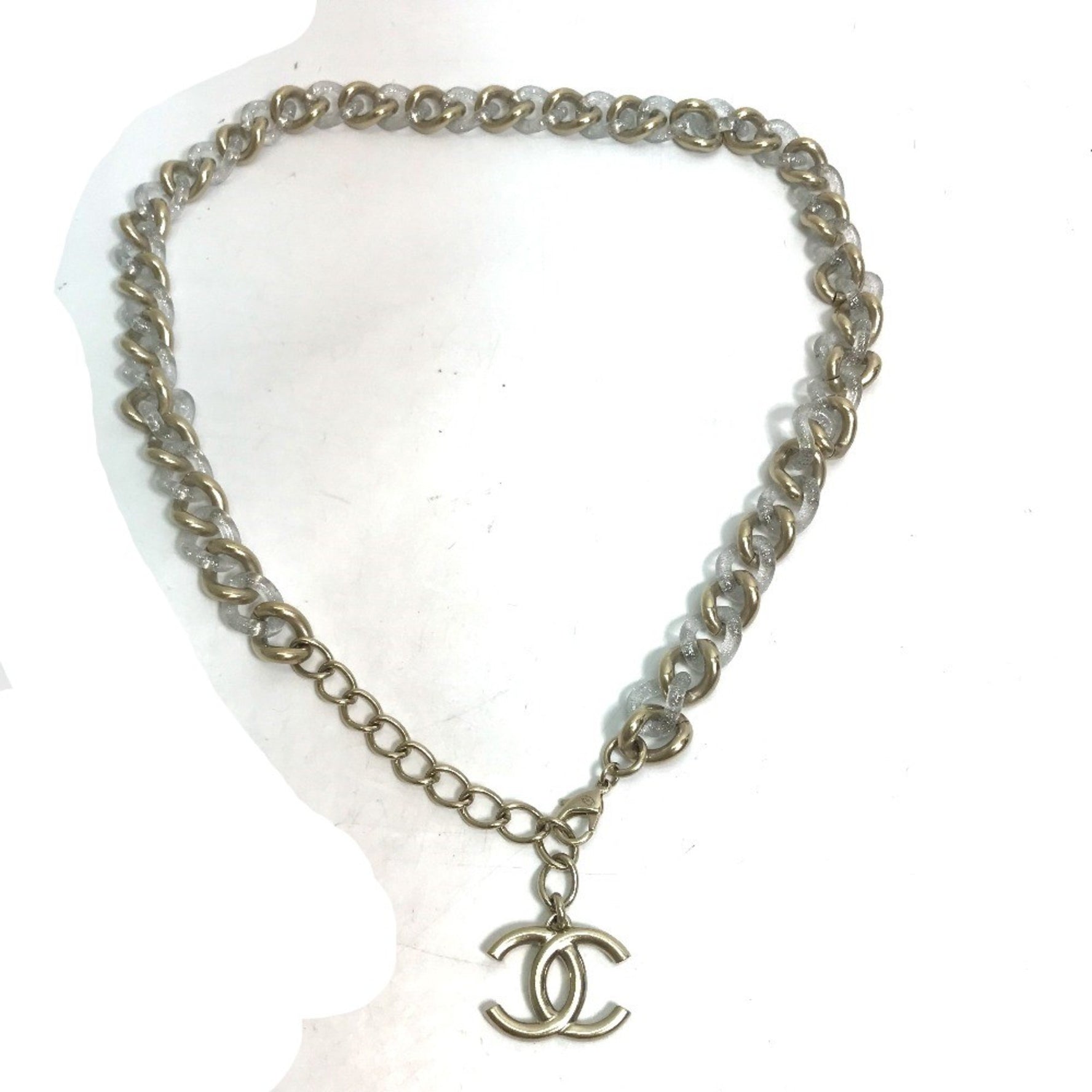 Chanel Chain Glitter belt