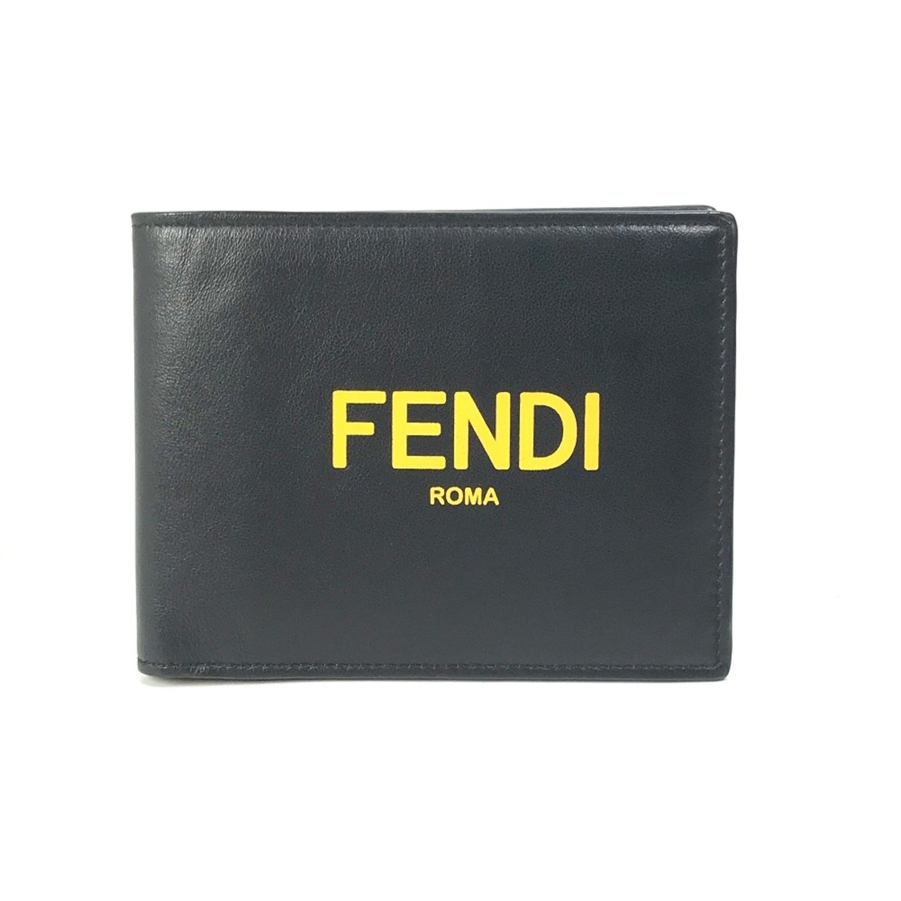 Fendi logo Wallet Folded wallet x Yellow