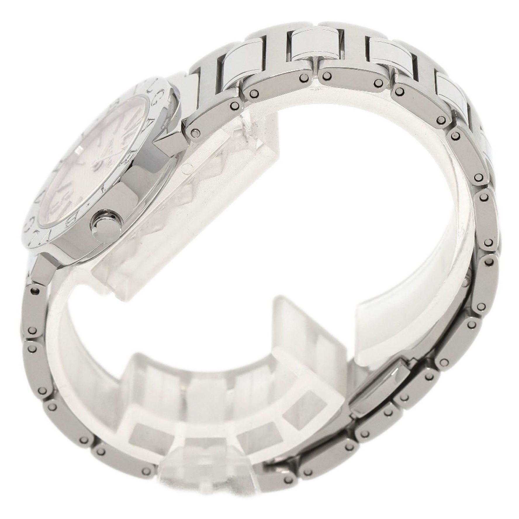 BVLGARI N Wristwatch Stainless Steel SS Ladies