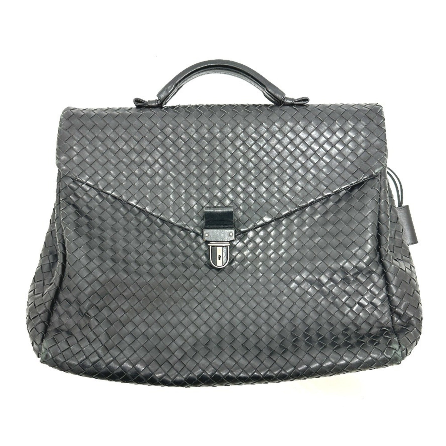BOTTEGA VENETA Intrecciato Leather Briefcase/Business Bag