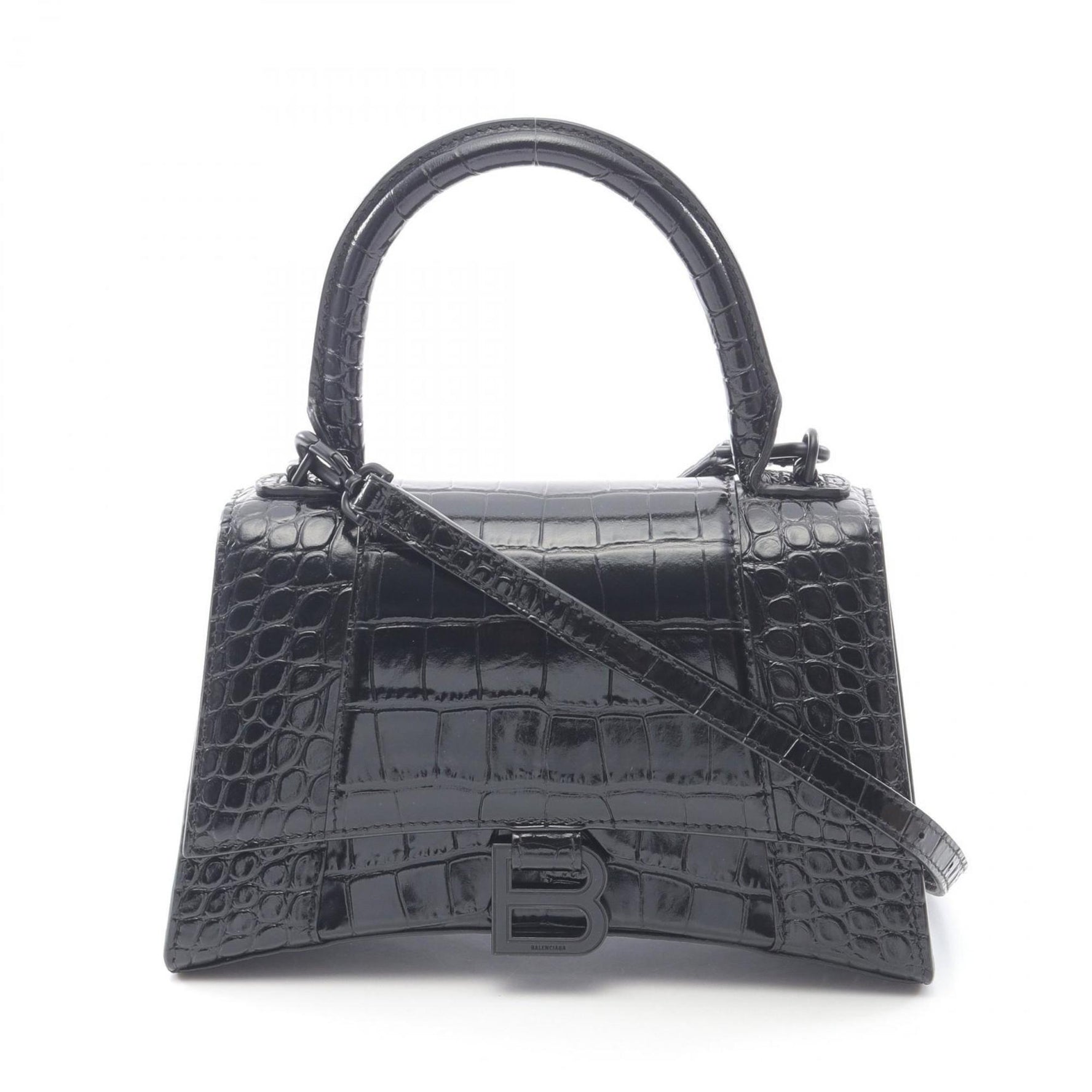 Balenciaga Hourglass Small Handbag, Leather