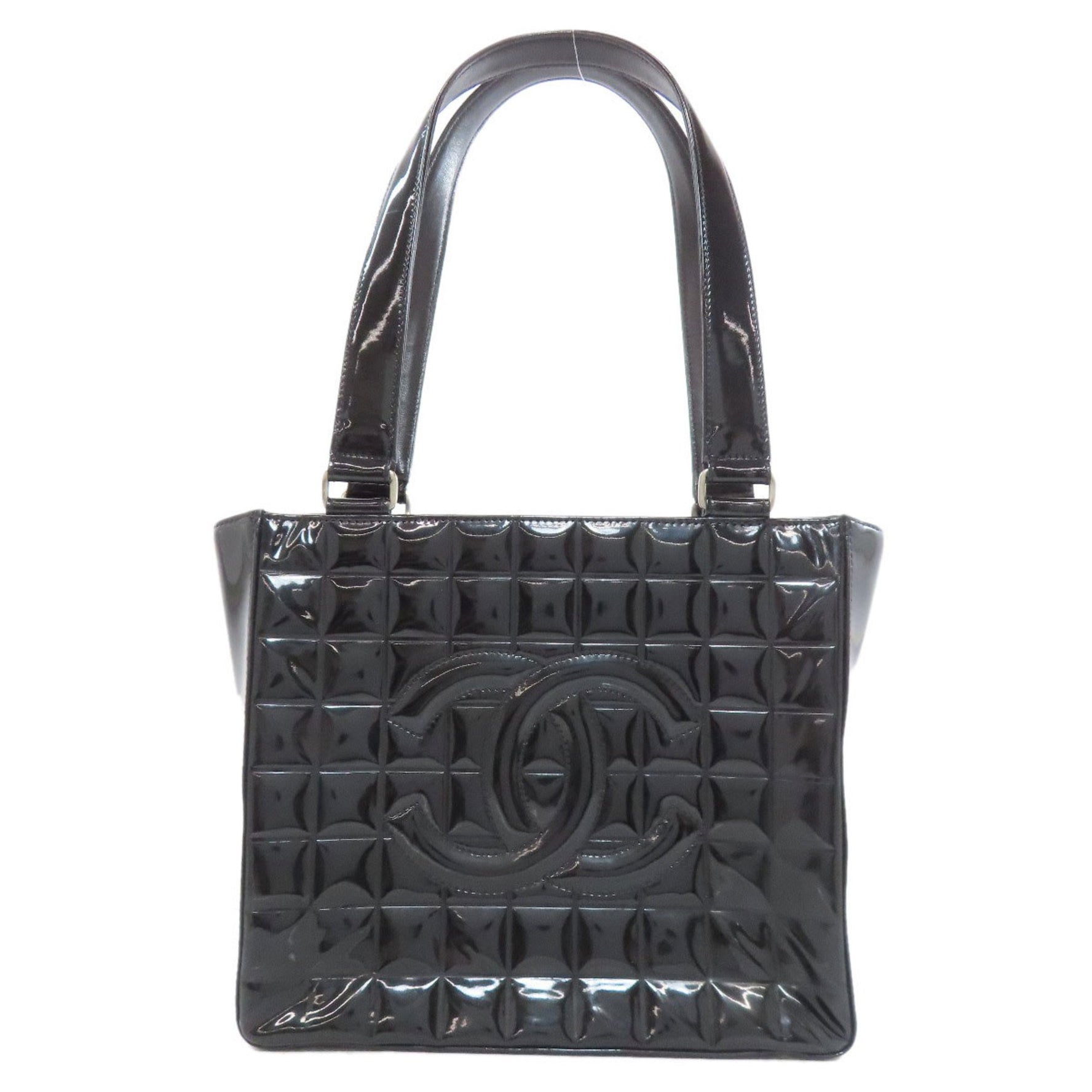 CHANEL Chocolate Bar Tote Bag, Enamel