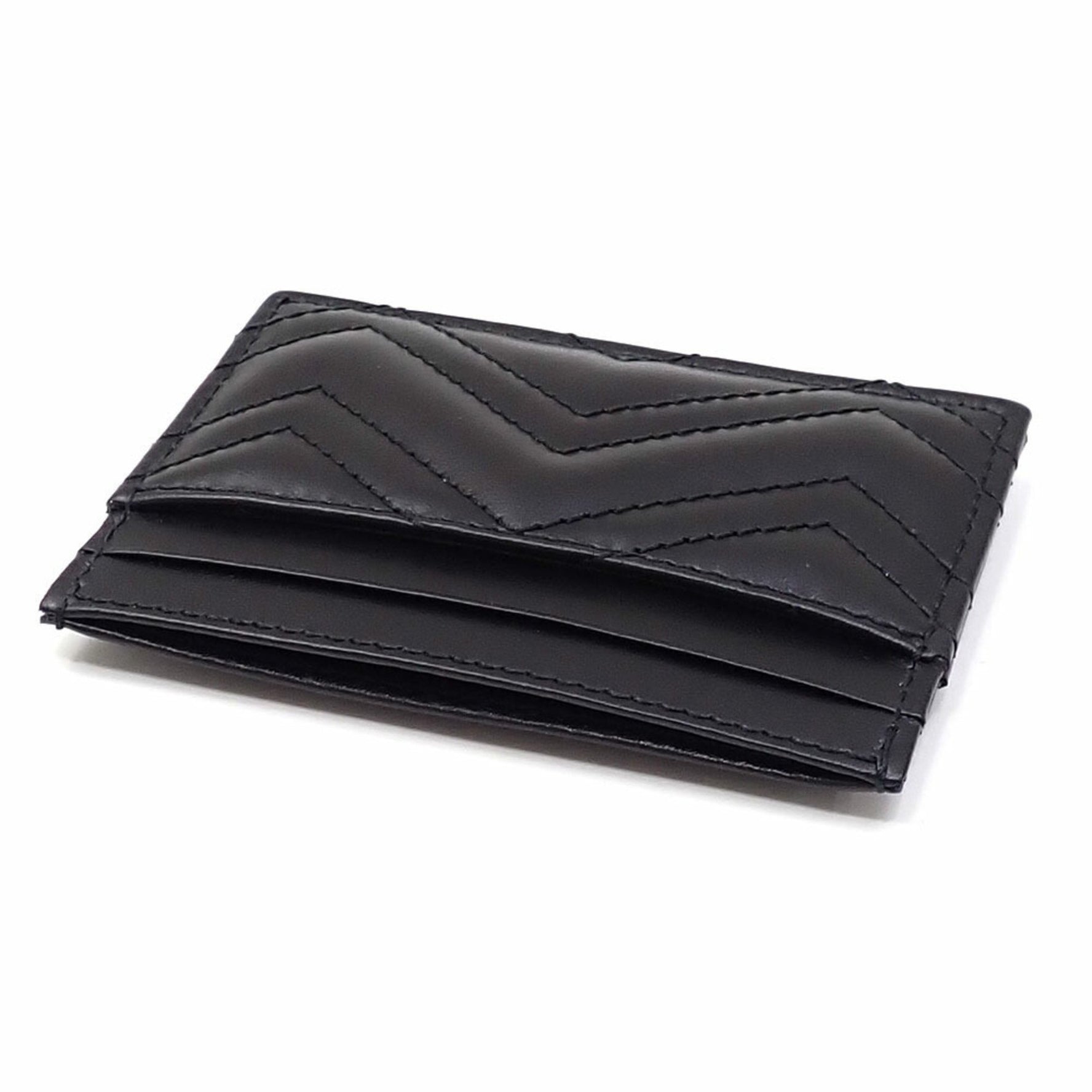 Gucci GG Marmont Card Case, Leather