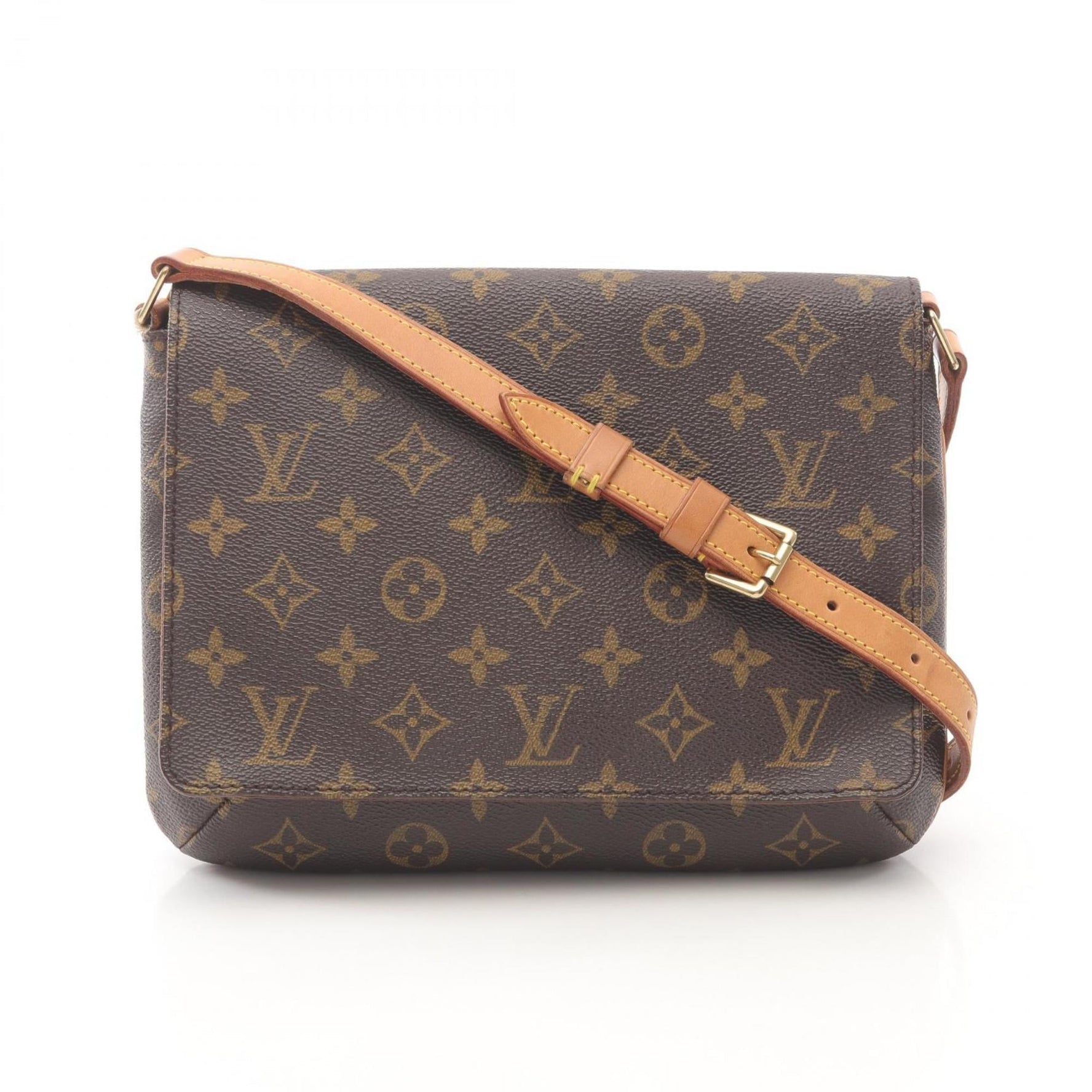 Louis Vuitton Musette Tango Short Strap Monogram Shoulder Bag in Coated Canvas and Leather