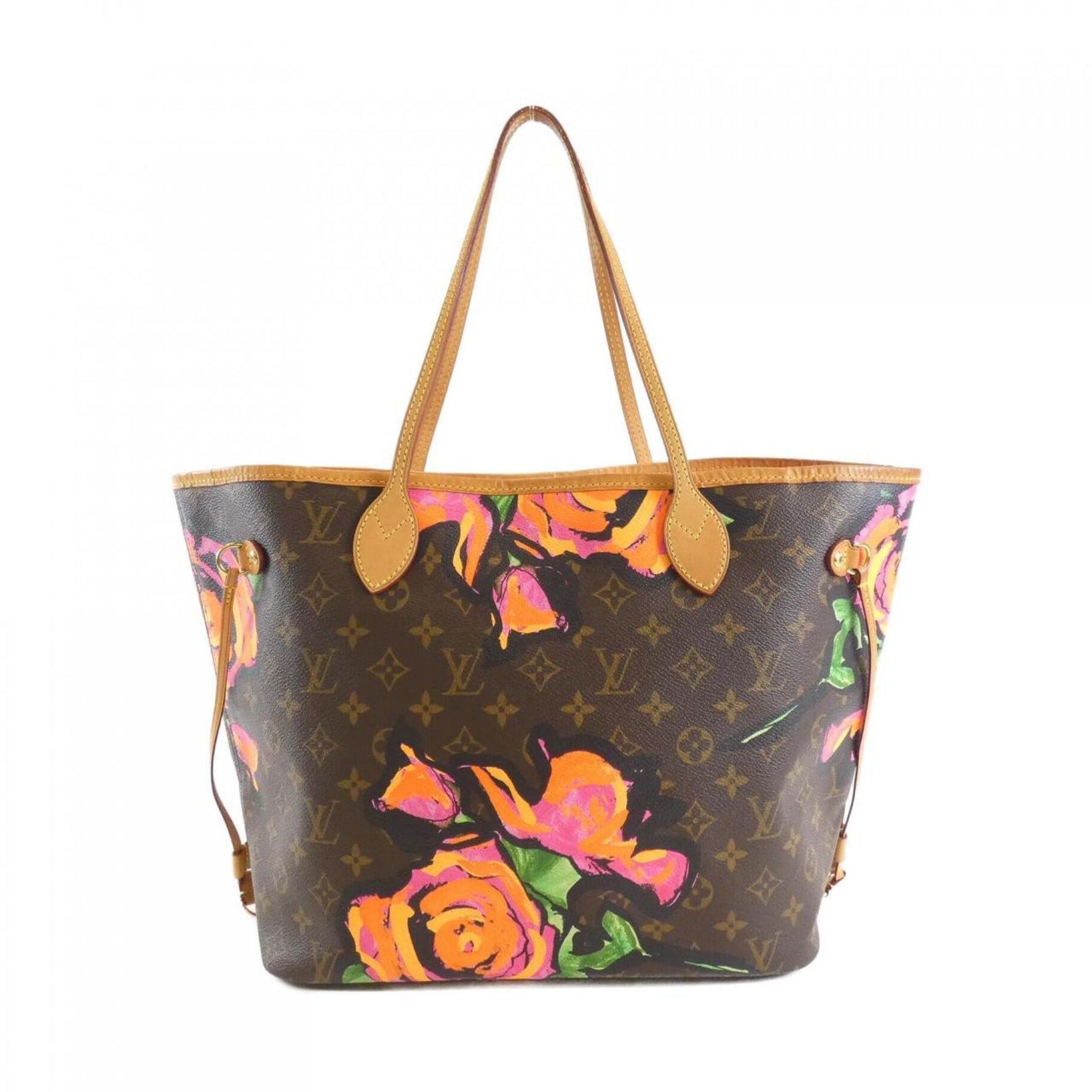 Louis Vuitton Monogram Rose (Stephen Sprouse) Neverfull MM Handbag