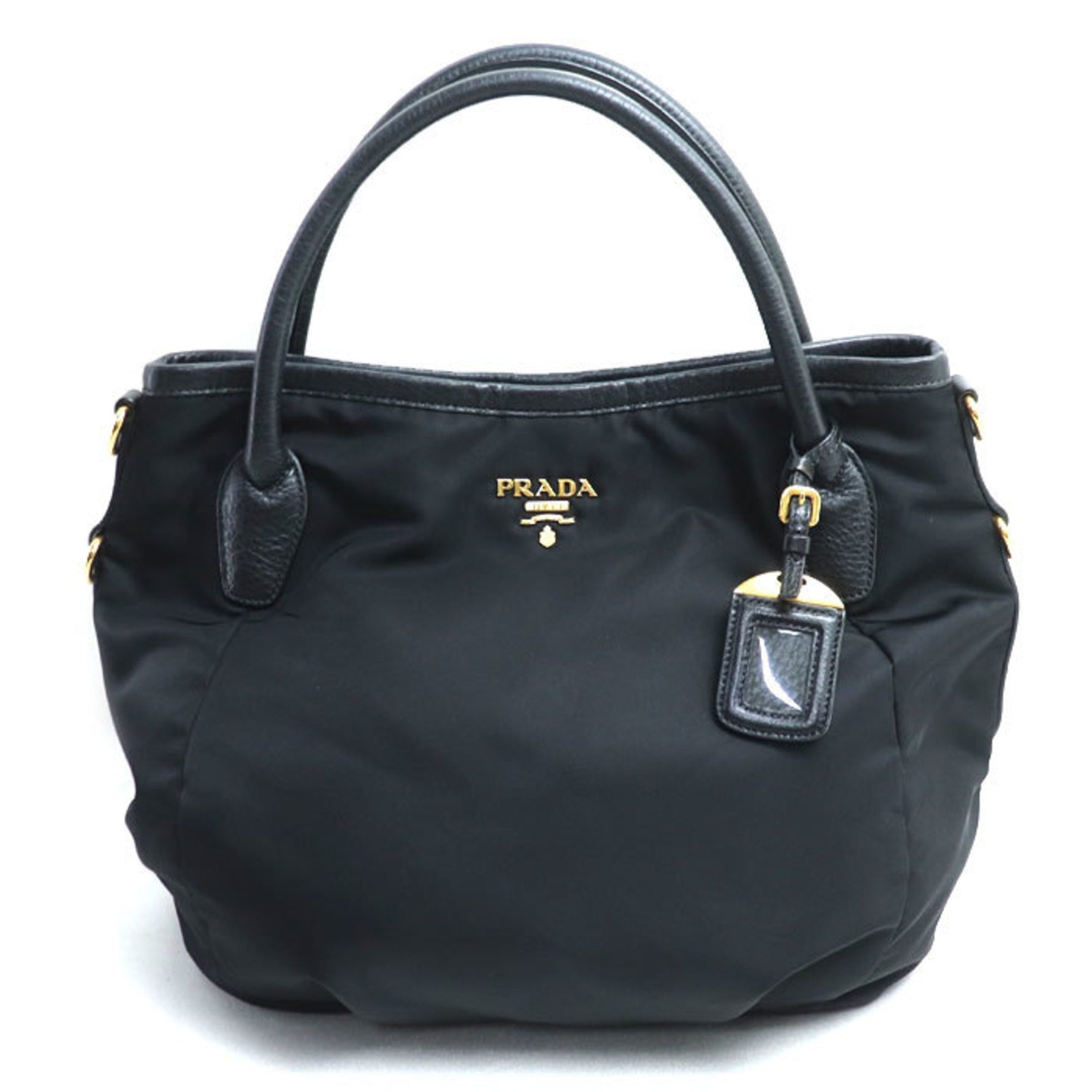 PRADA Tessuto Vitello Dino Handbag in