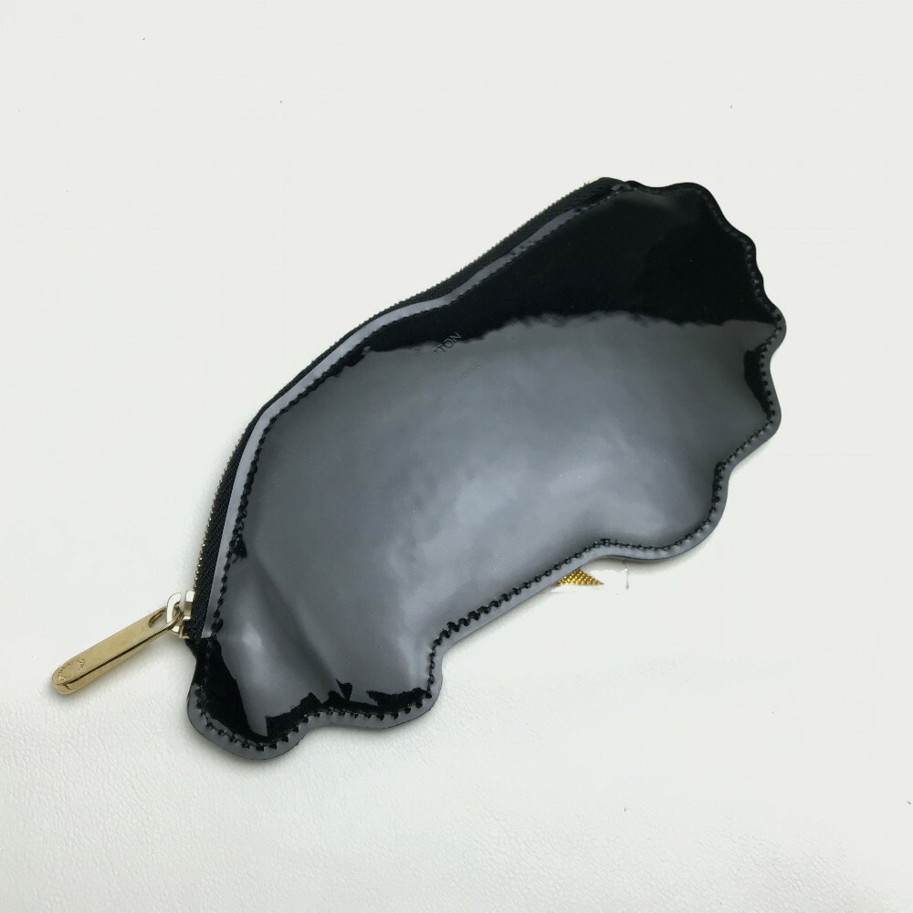 Louis Vuitton Vernis Sticker Portomone Voiture Wallet Coin Purse Case Patent Leather Red