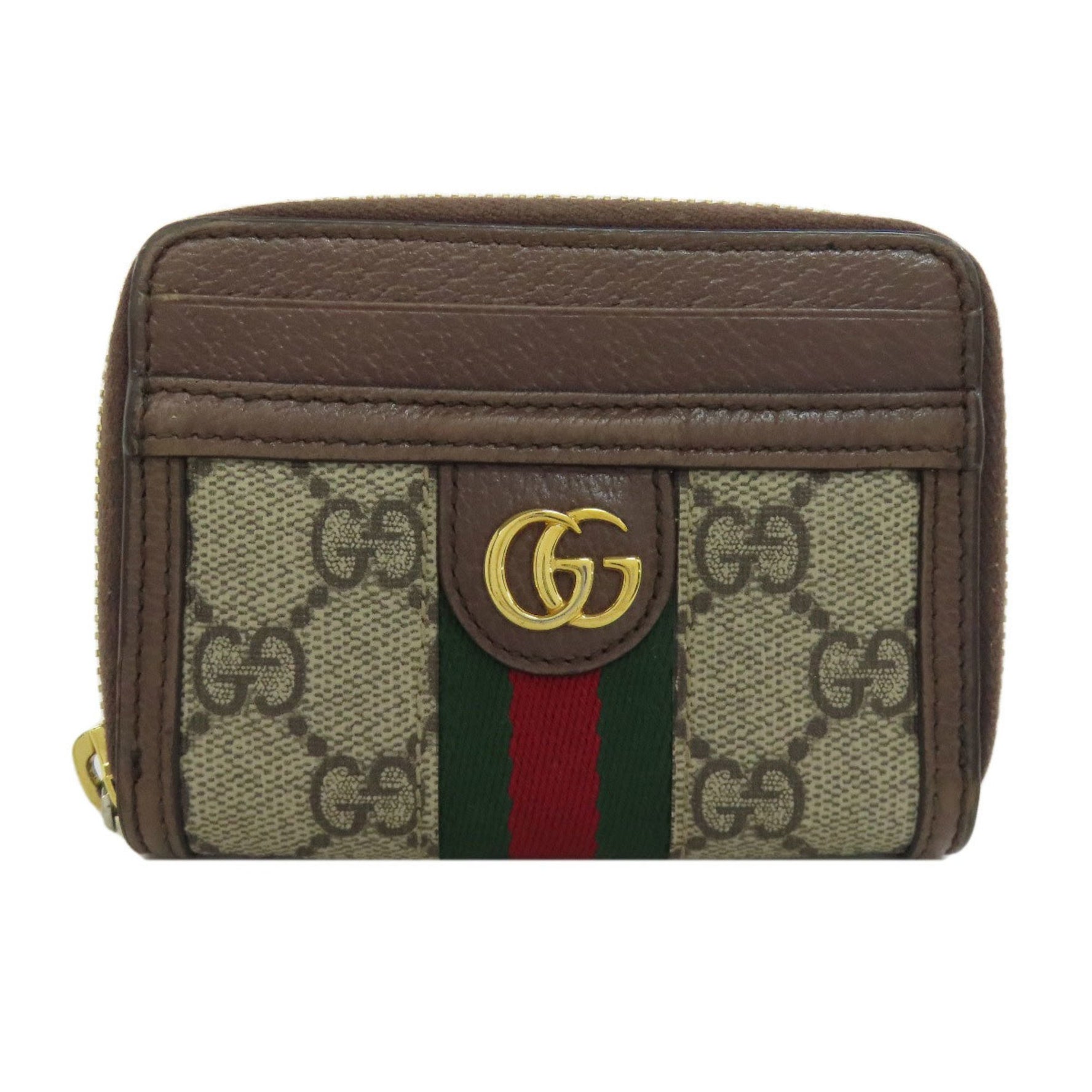 Gucci Offdia GG Double G Card Case Leather/PVC