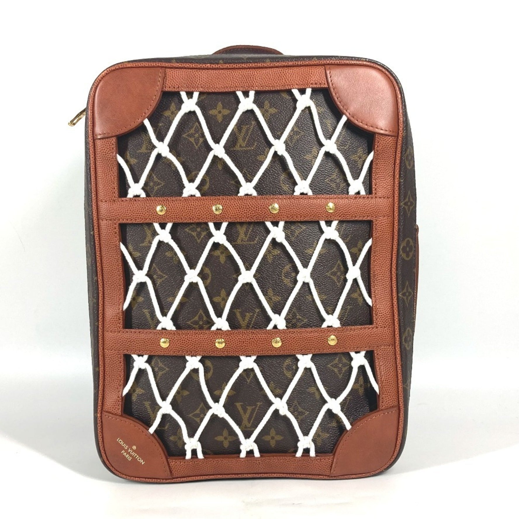 Louis Vuitton NBA Collaboration Shoebox Backpack Bag Rucksack Monogram Canvas Brown