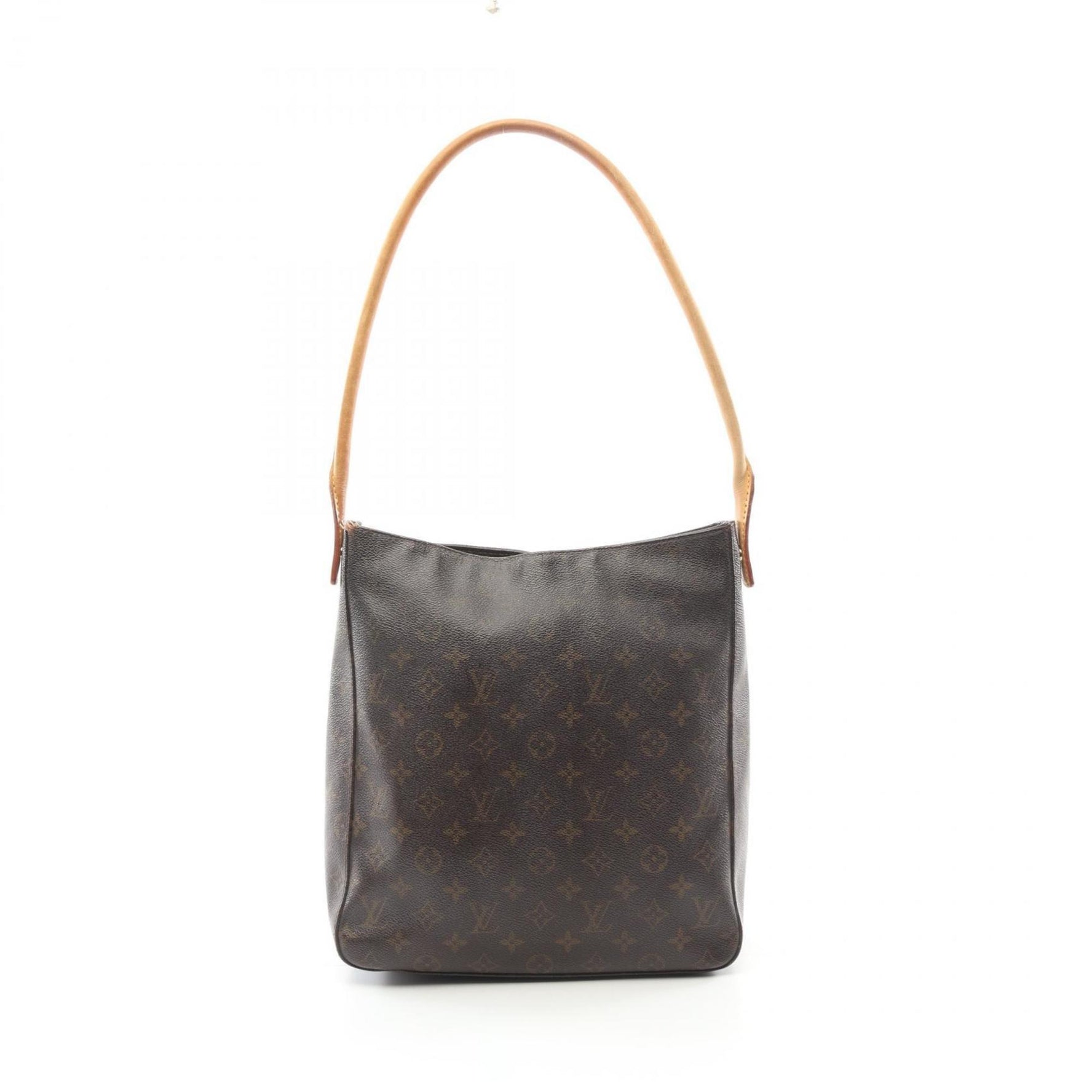 Louis Vuitton Looping GM Shoulder Bag Coated Canvas Leather Monogram