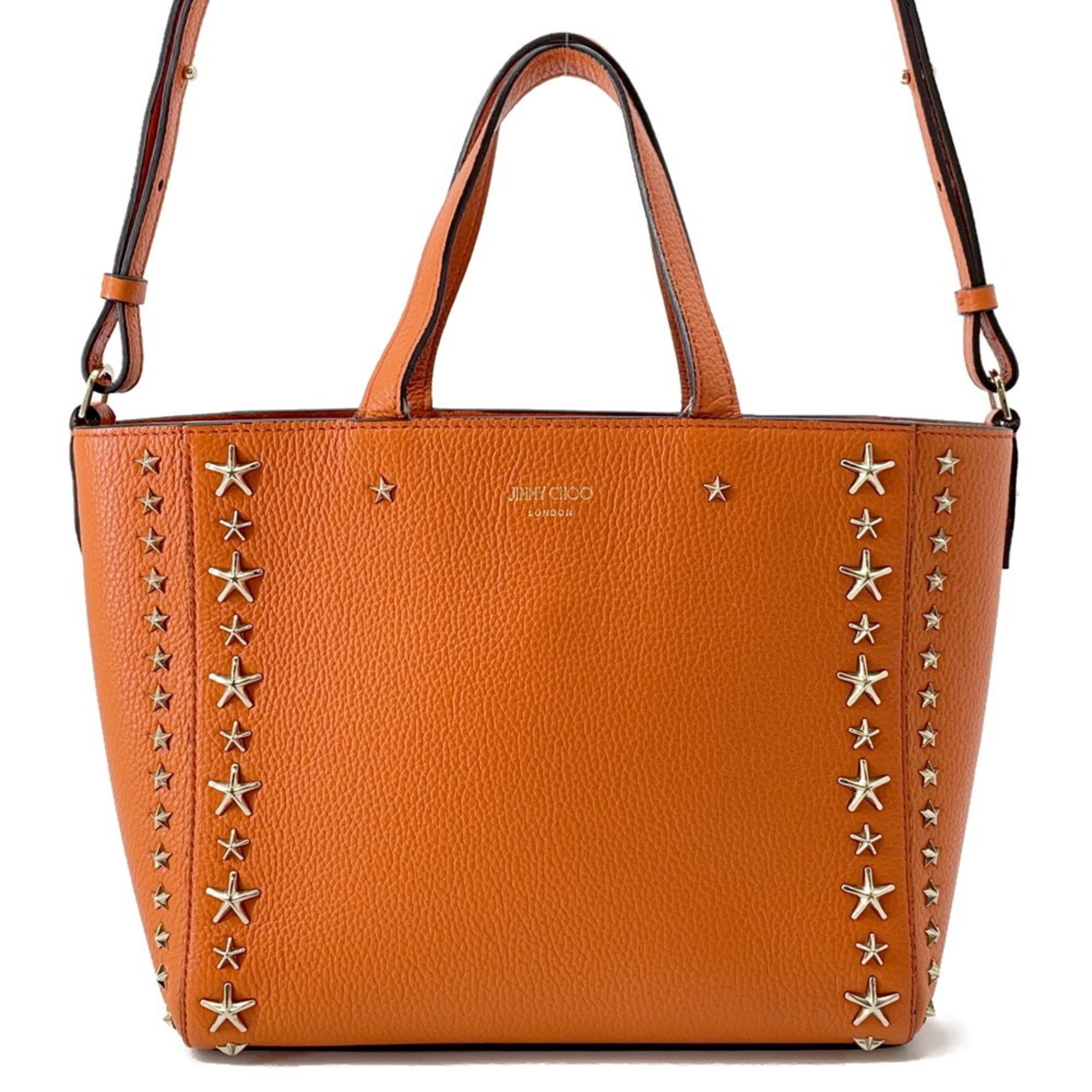 Jimmy Choo Pegasi S Studded Leather Handbag, Shoulder Bag