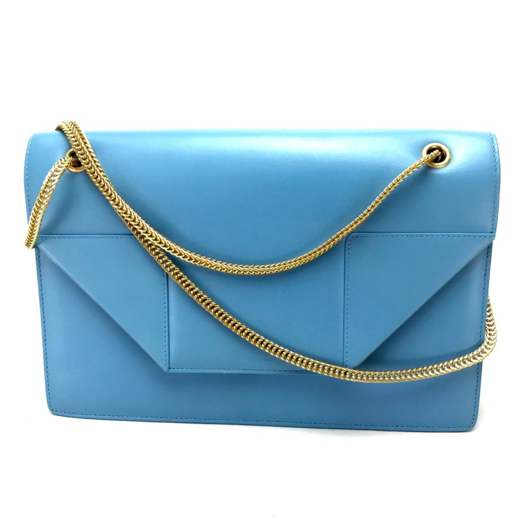 Saint Laurent Paris Shoulder Crossbody Bag Chain Clutch bag Shoulder Bag sky
