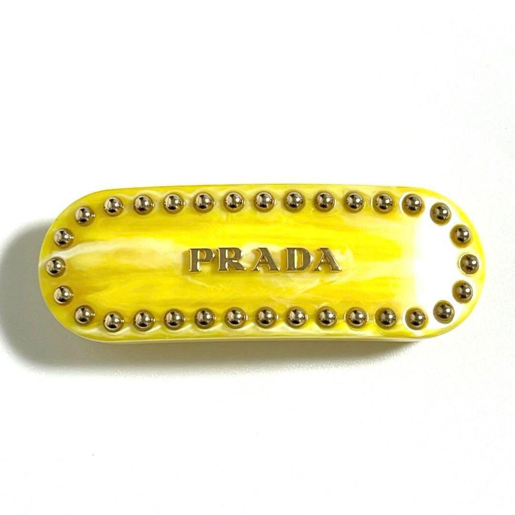 PRADA Barrette Plex Hair Clip Hairpin