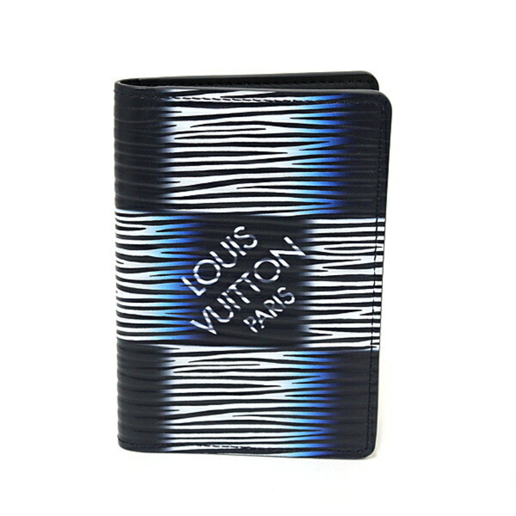 Louis Vuitton Card Case Organizer de Poche Damier Rush Blue Epi