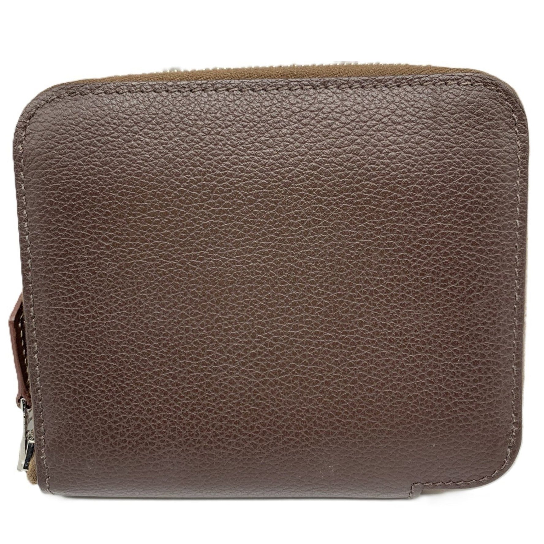 Hermes Azap Silkin Compact Bi-fold Wallet Evercolor Leather