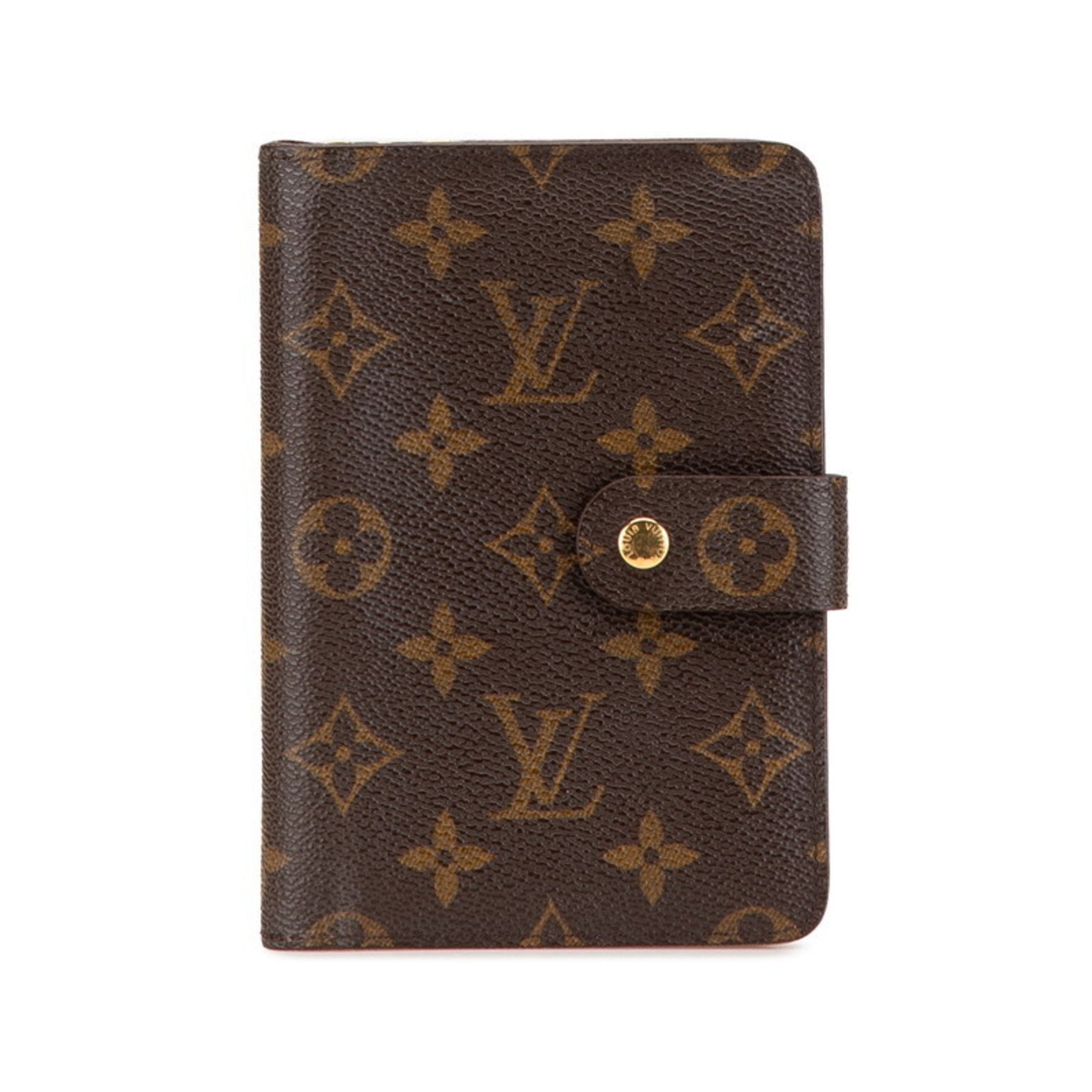 Louis Vuitton Monogram Porte Papier Bi-fold Wallet PVC Leather