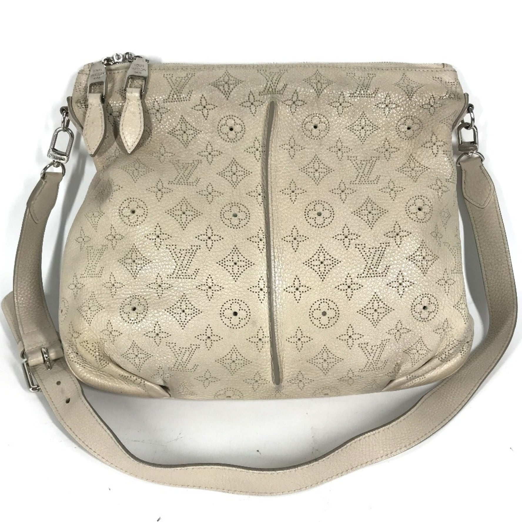 Louis Vuitton Monogram Mahina Selene PM Crossbody Bag Shoulder Leather