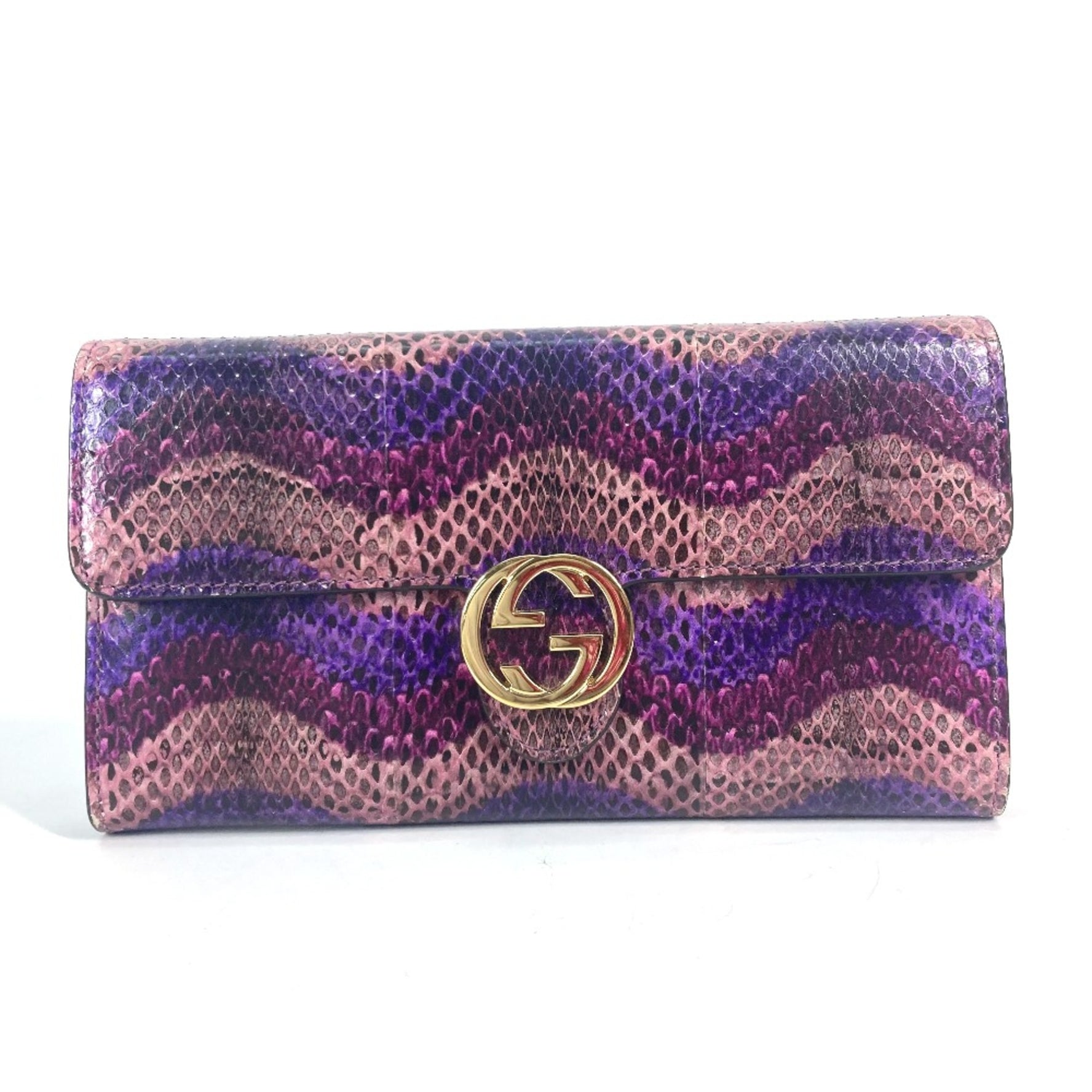 Gucci flap Long Wallet Based