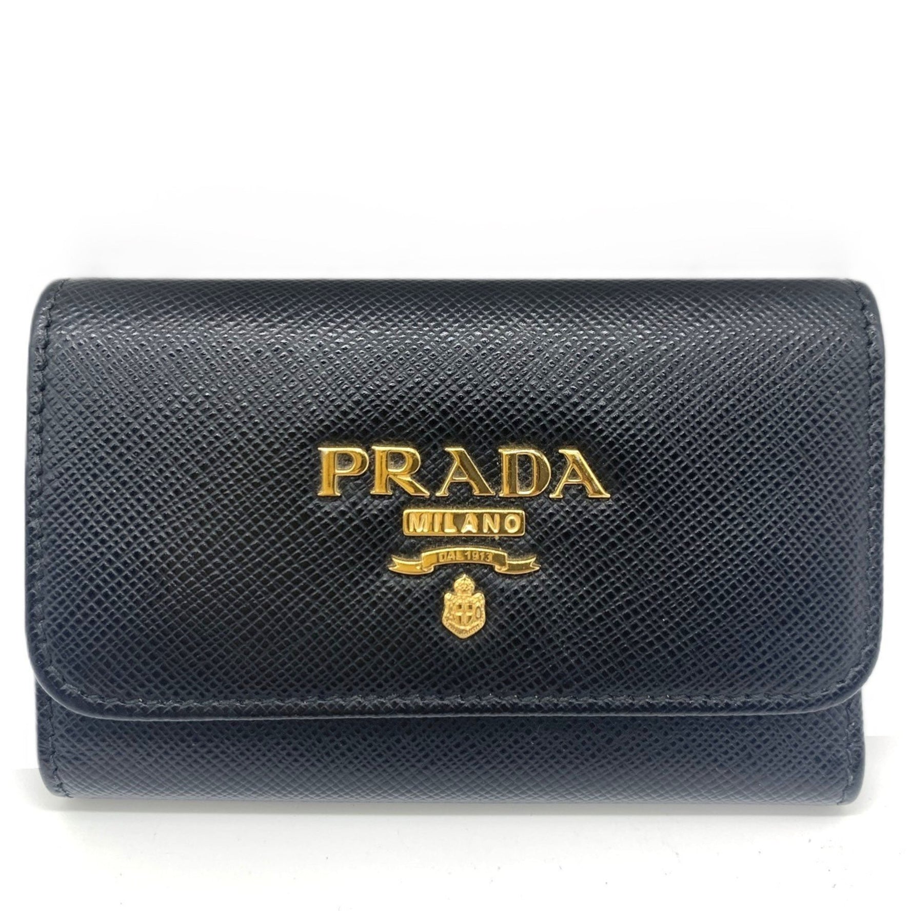 Prada Saffiano Leather Key Case