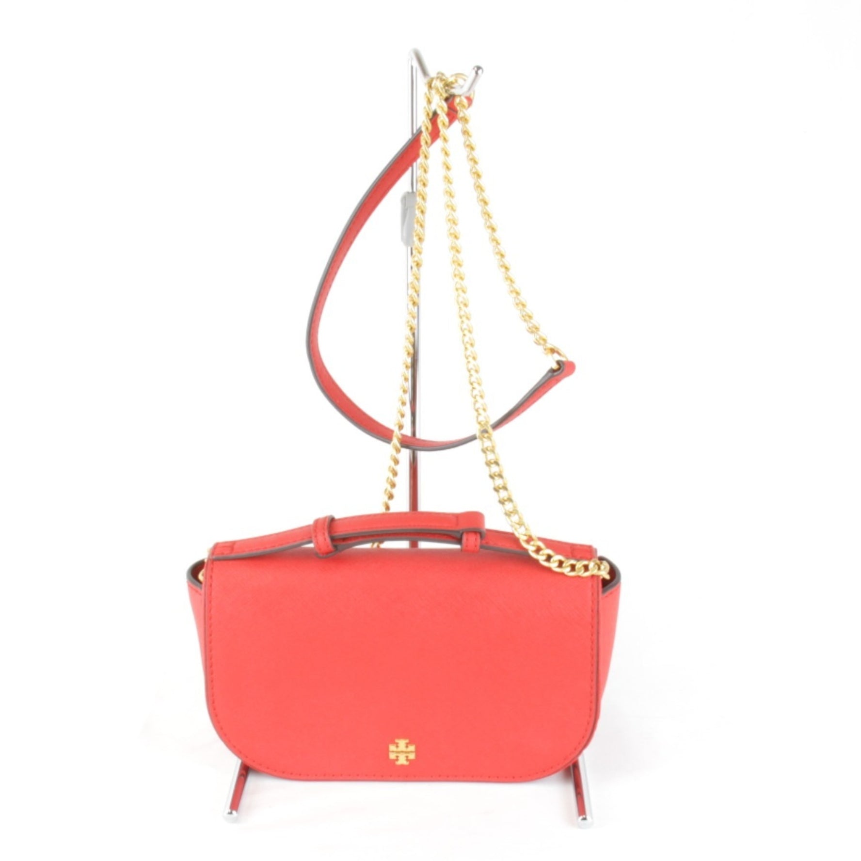 Tory Burch Shoulder Bag Leather Red