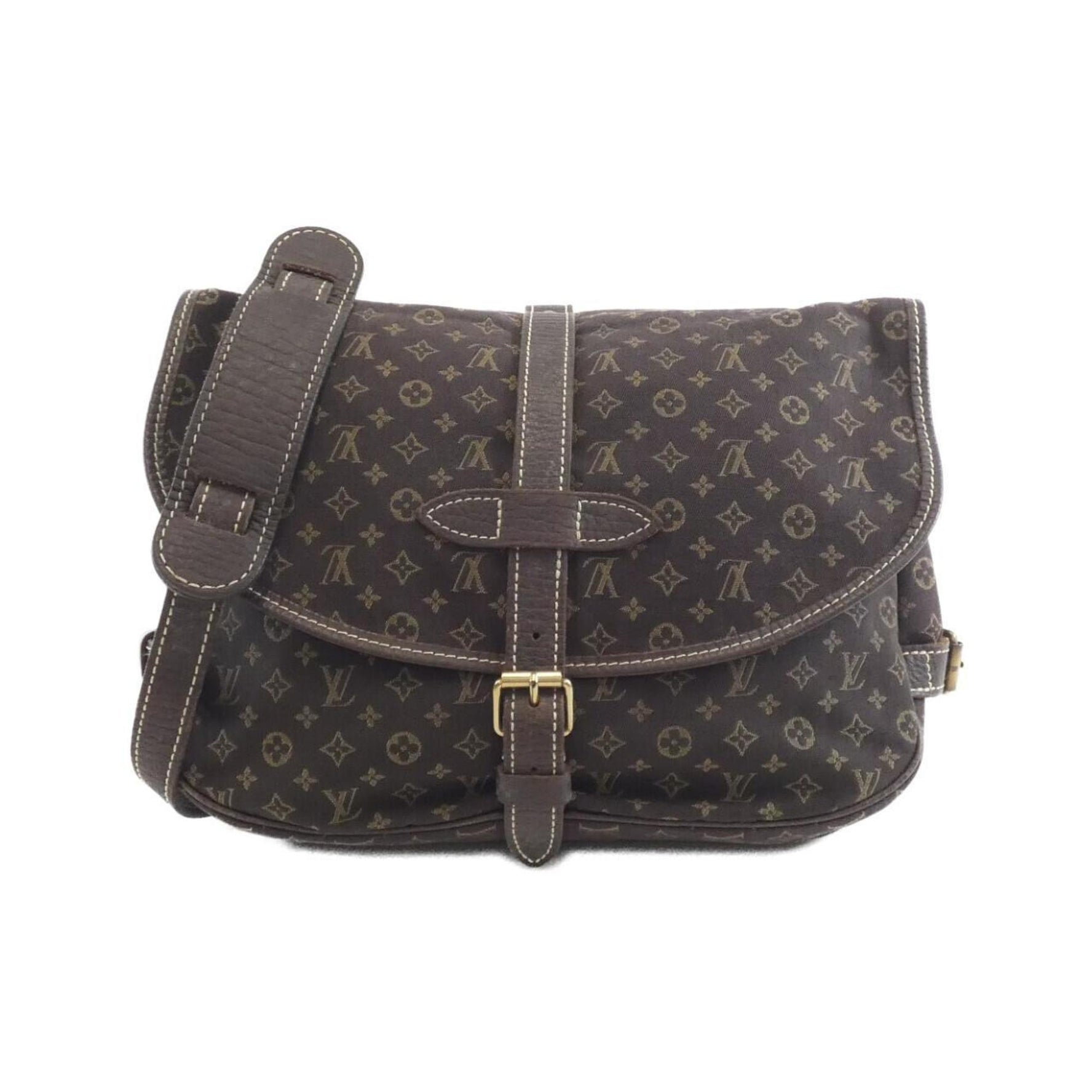Louis Vuitton Monogram Mini Lin Saumur Shoulder Bag