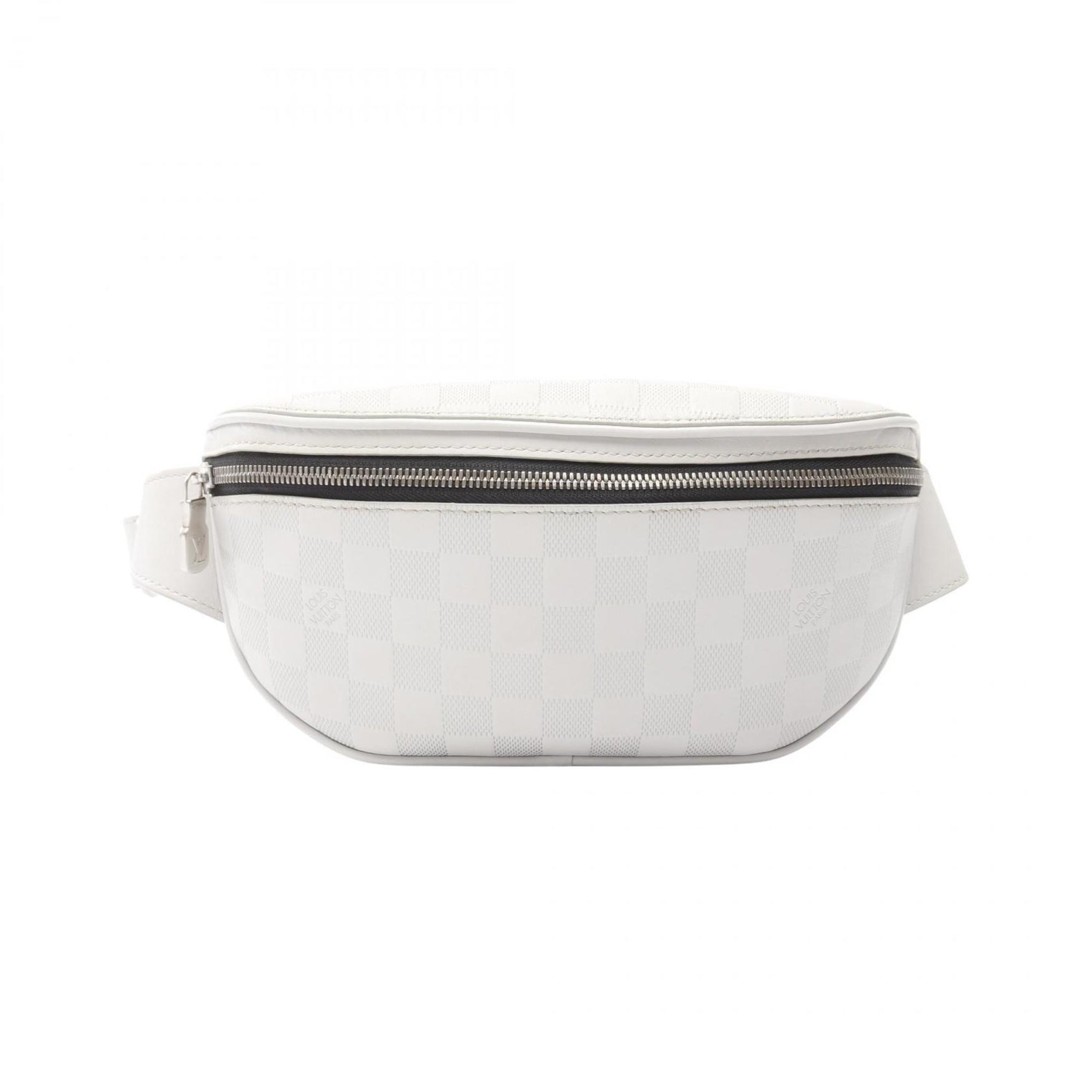 Louis Vuitton Damier Infini Canvas Bum Bag, Blanc Leather Waist Body