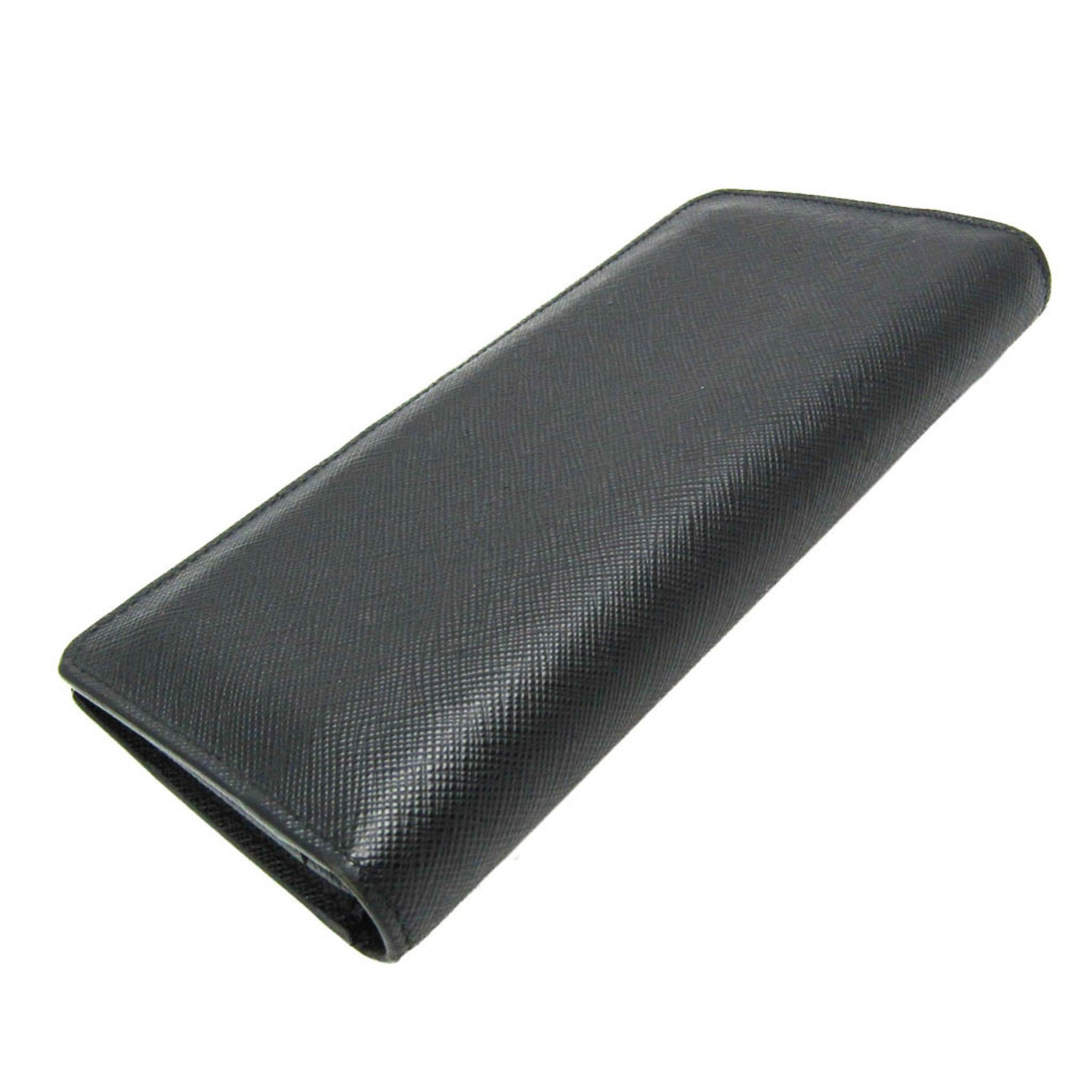 Prada Leather Long Wallet (bi-fold)