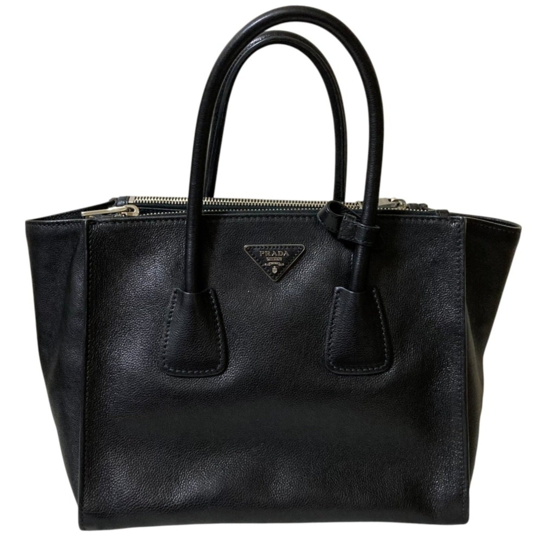 PRADA Leather Tote Bag Shoulder