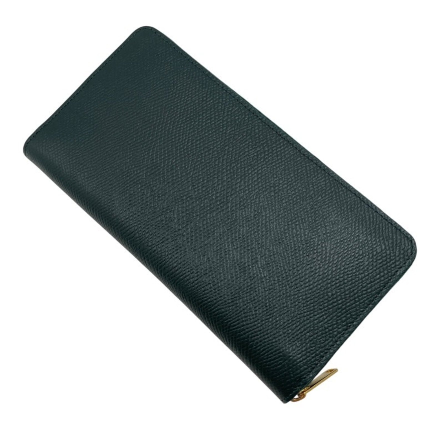 CELINE Large Zipped Wallet Leather Long with New Logo, Round Zipper