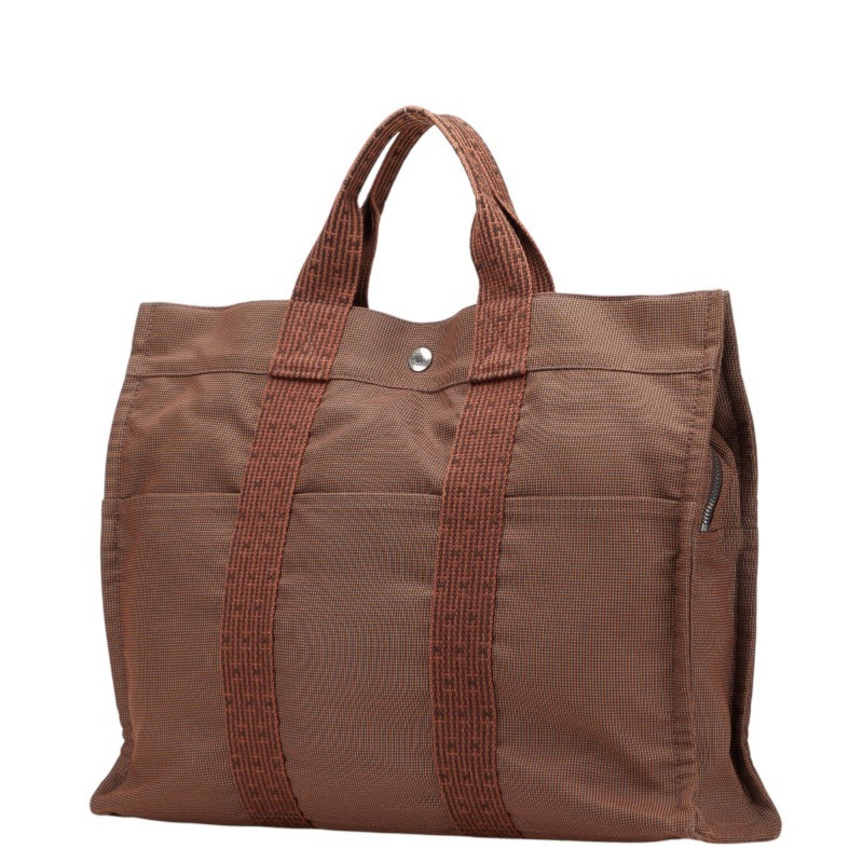 Hermès Air Line Tote MM Bag Handbag Canvas HERMES