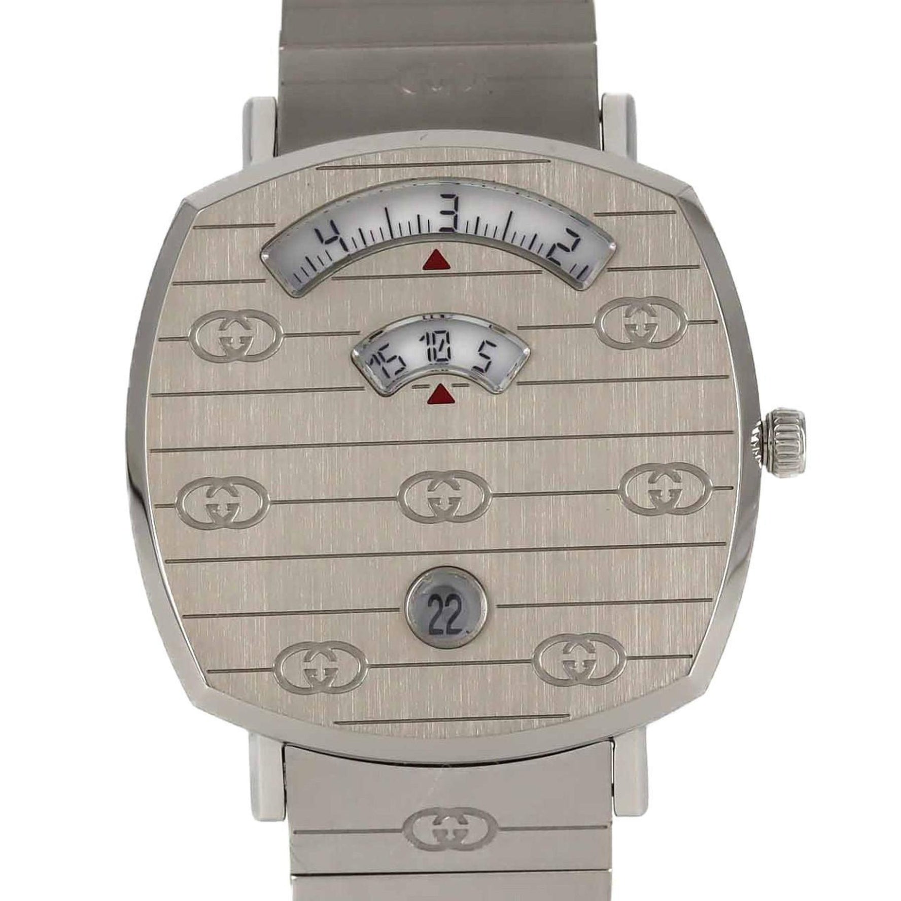 Gucci Grip 157.4 Stainless Steel Quartz Watch