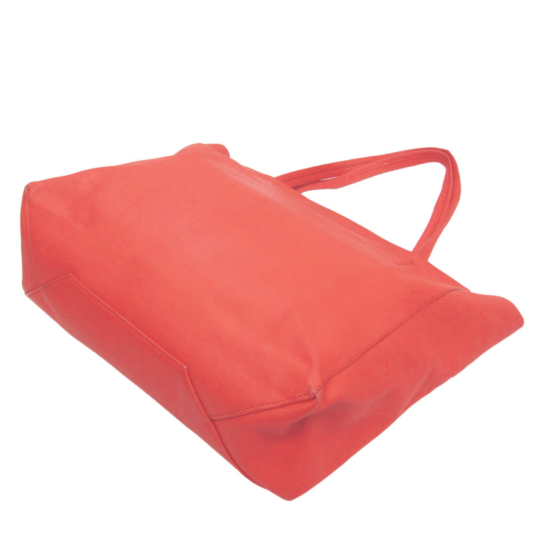 Celine Small Horizontal Leather Tote Bag Pink Red