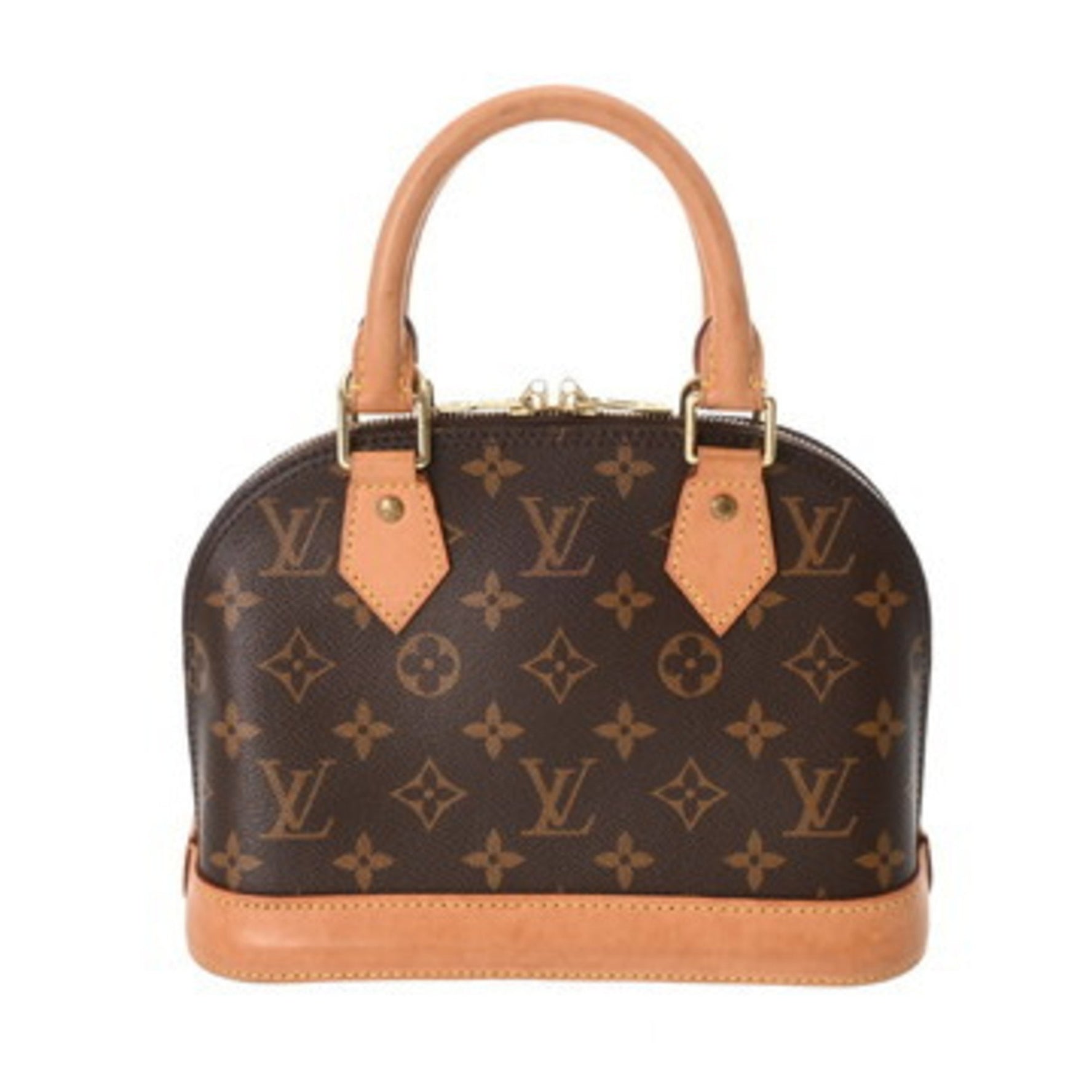 LOUIS VUITTON Monogram Alma BB Canvas Handbag