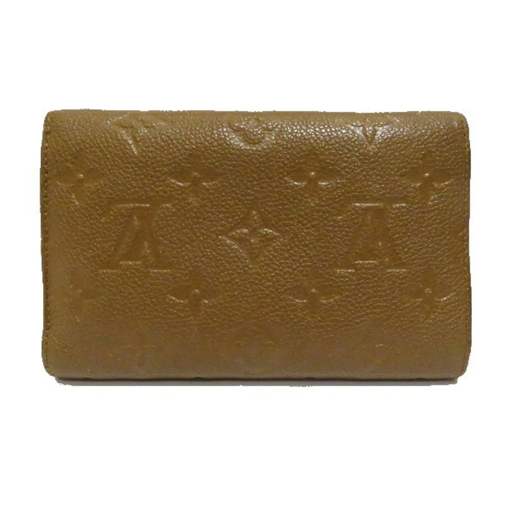 Louis Vuitton Monogram Empreinte Portefeuille Curieuse Compact Bi-fold Wallet