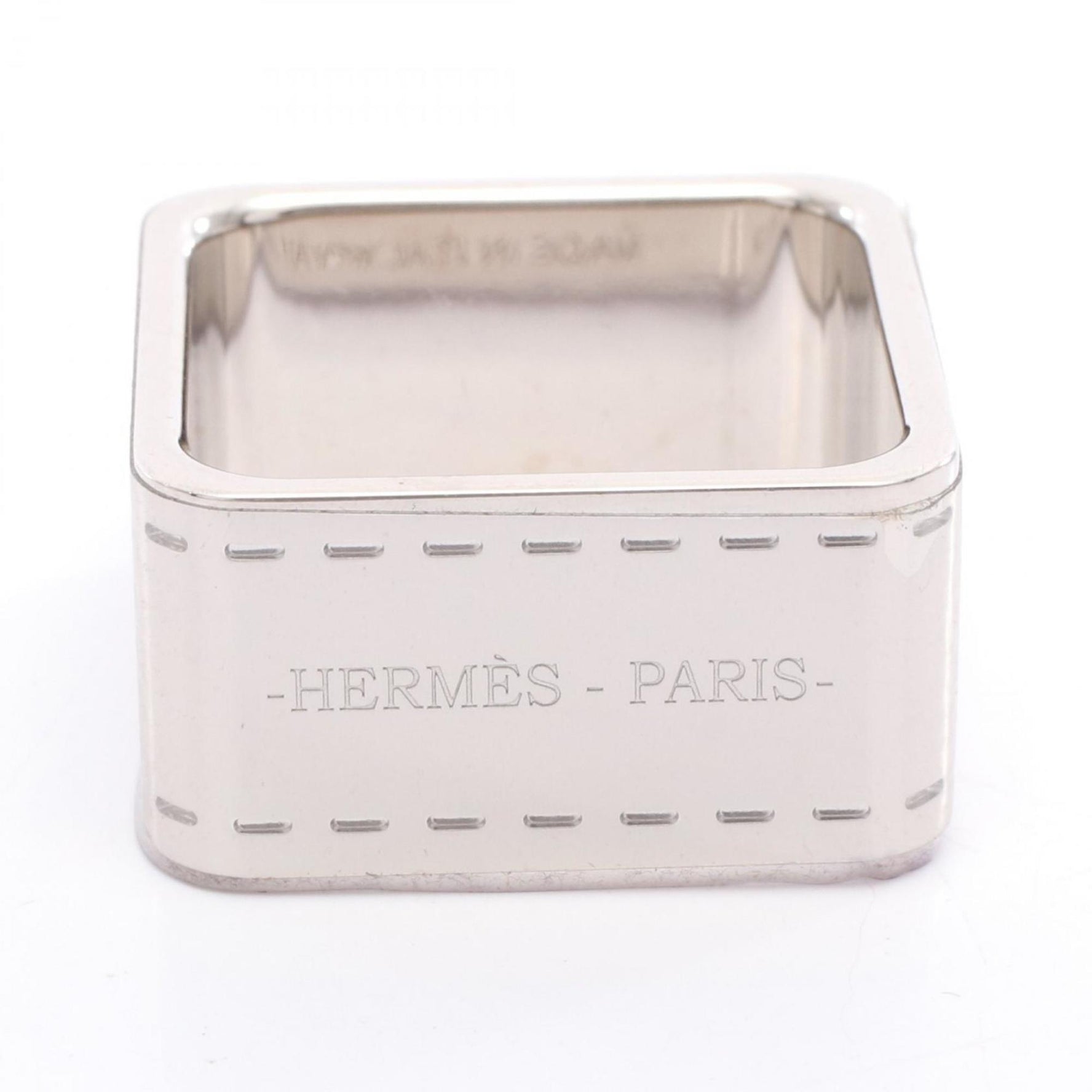 Hermes Hermès Bordeaux 90 Scarf Ring, Metal